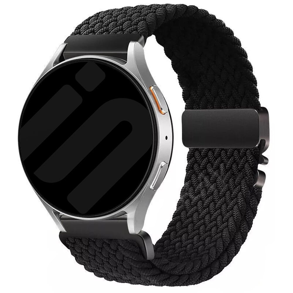Bracelet tissé avec boucle Huawei Watch 5 - 42mm (noir)