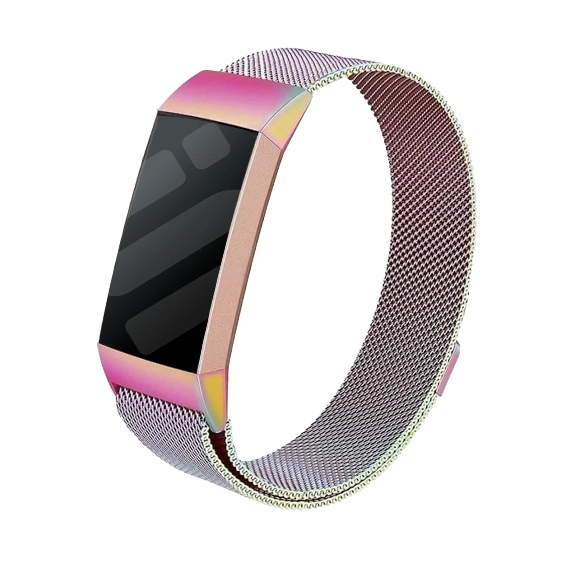 Bracelet Milanais Fitbit Charge 3 (arc-en-ciel)
