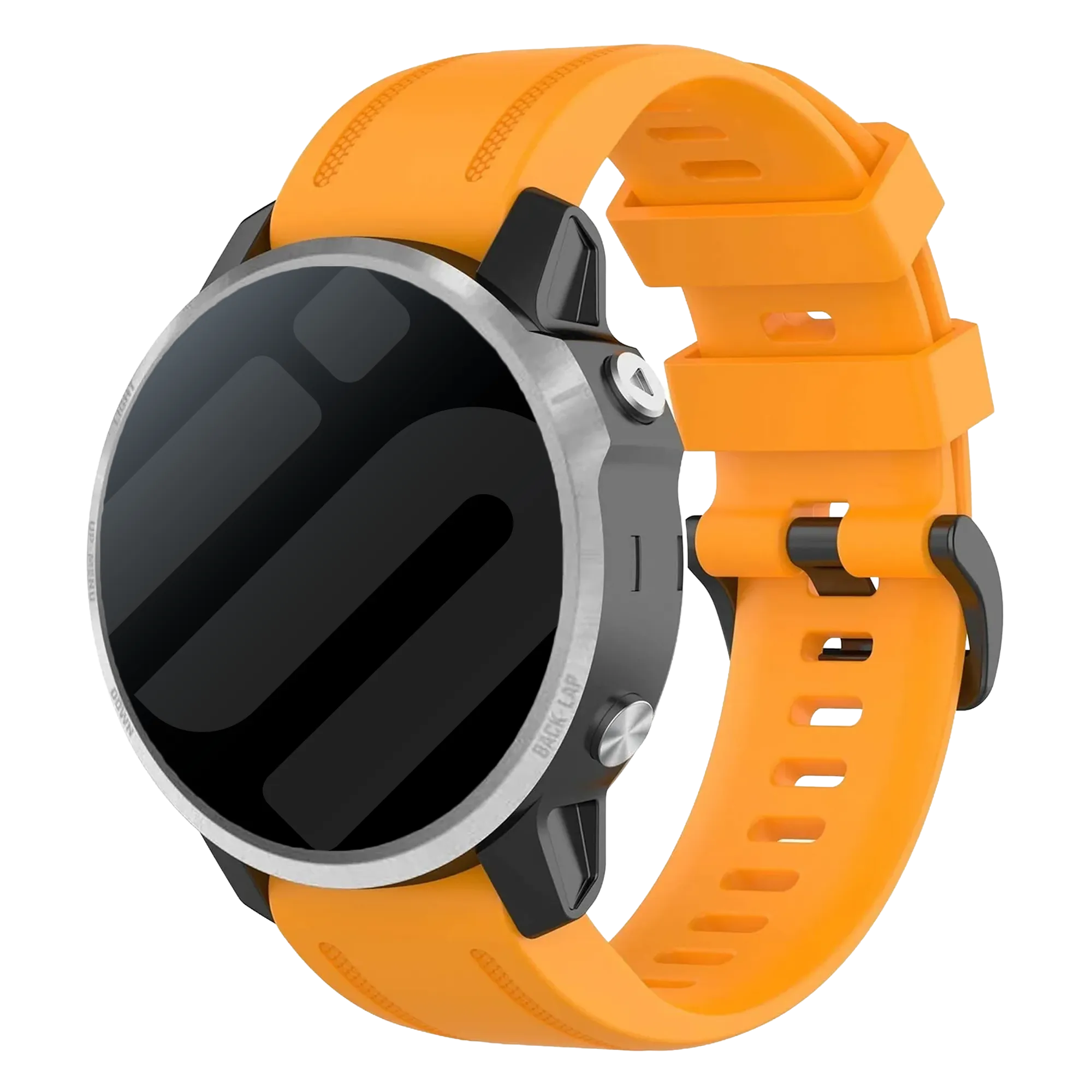 Bracelet silicone Garmin Fenix 5s / 6s (orange)