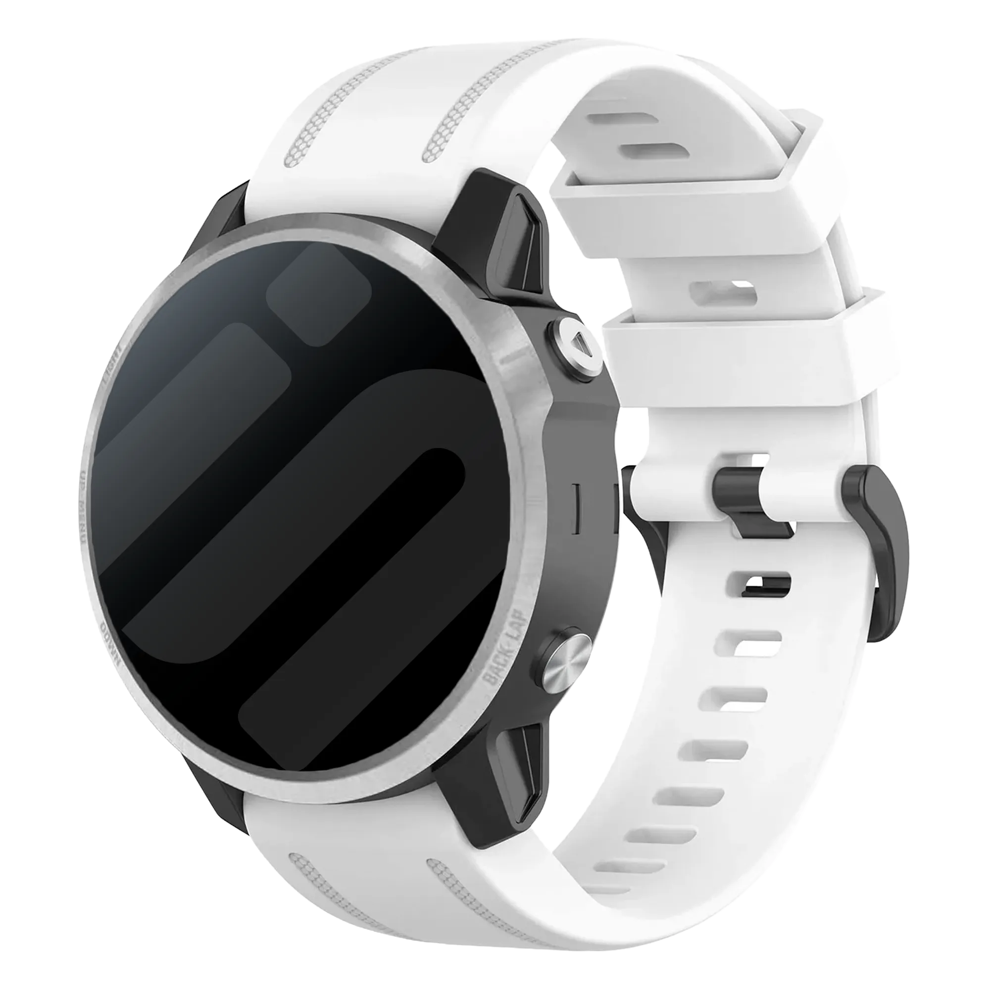 Bracelet silicone Garmin Fenix 5s / 6s (blanc)