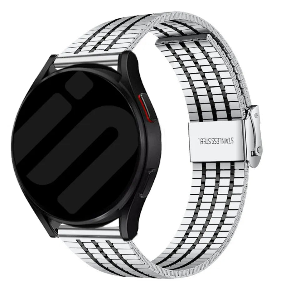 Bracelet acier fine Polar Vantage V3 (argent/noir)