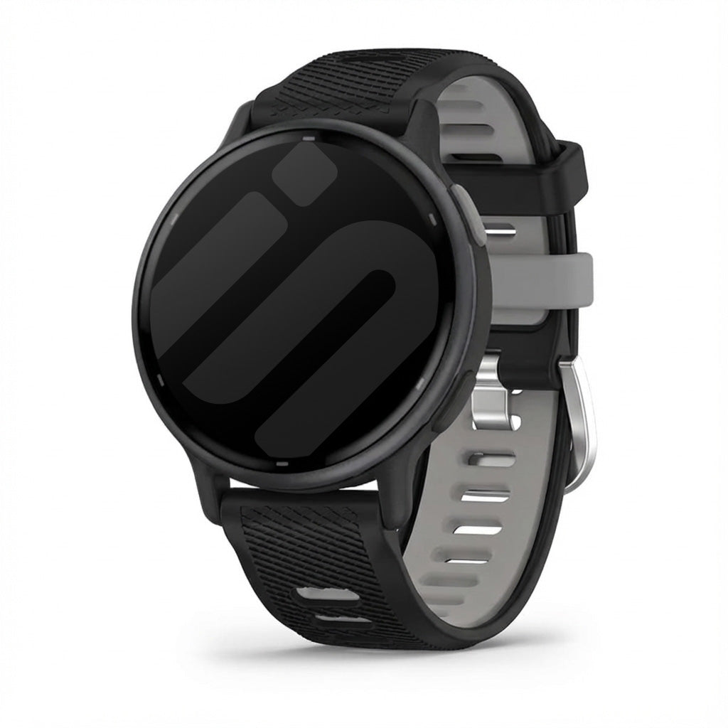 Bracelet sport á boucle Garmin Vivoactive 5 (noir/gris)