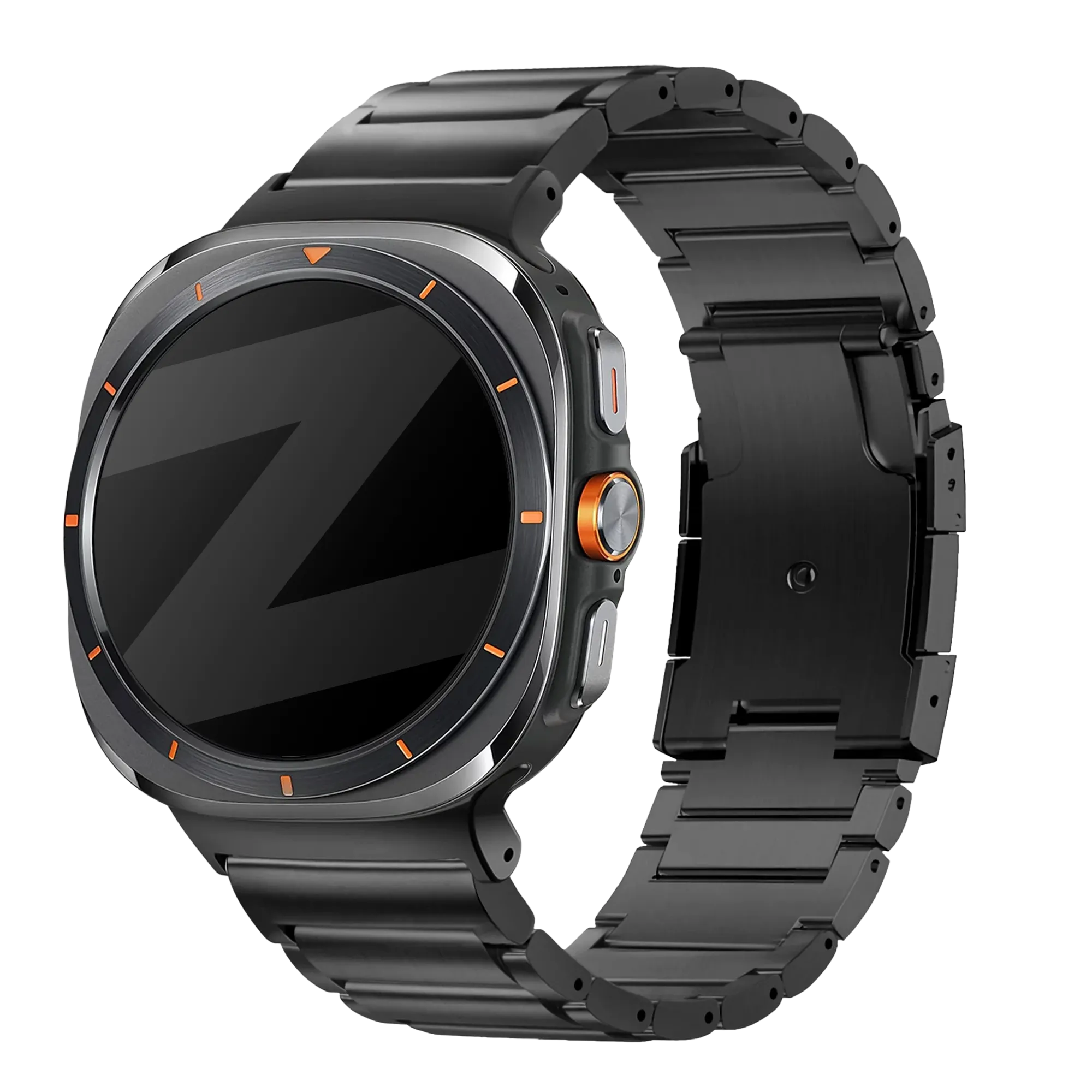 Bandz Samsung Galaxy Watch Ultra 2 Titanium Strap 'Classic' (Black)
