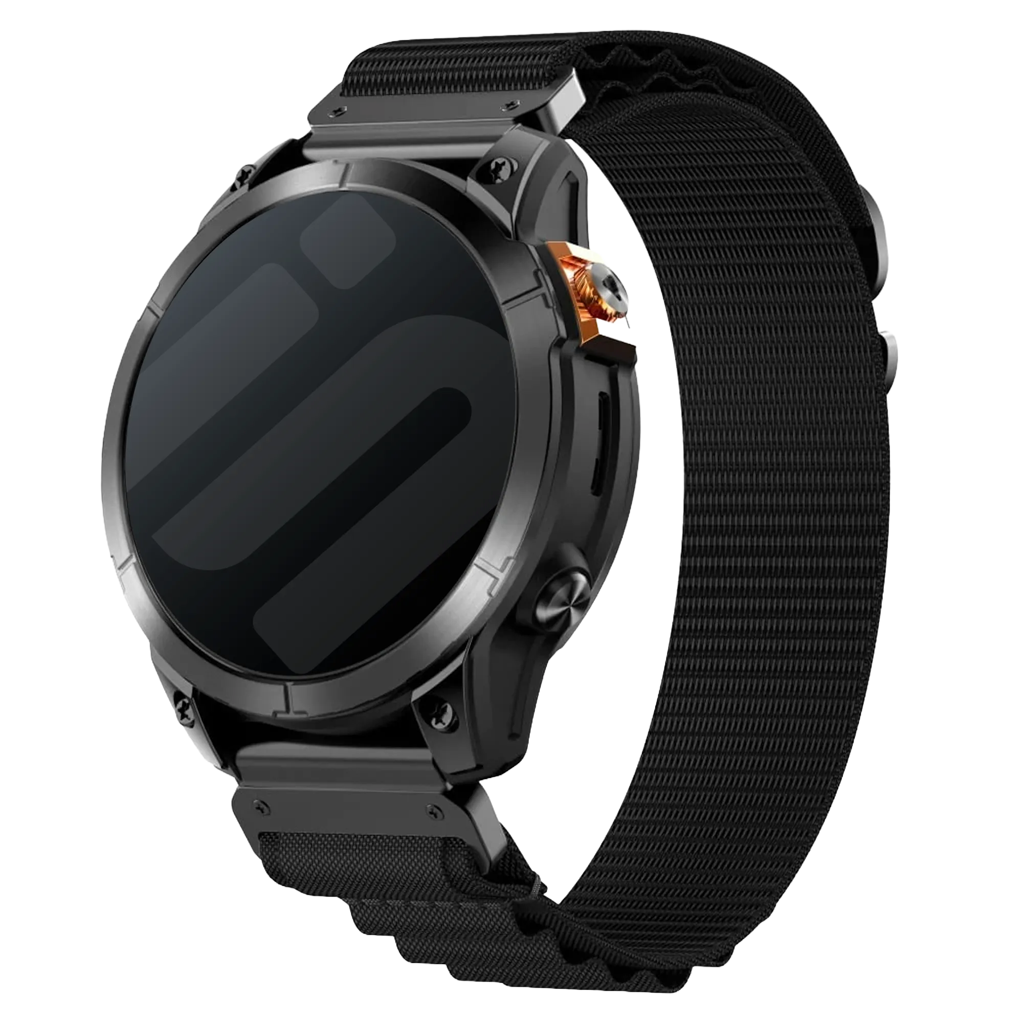Bracelet Alpine Garmin Approach S70 - 47mm (noir)