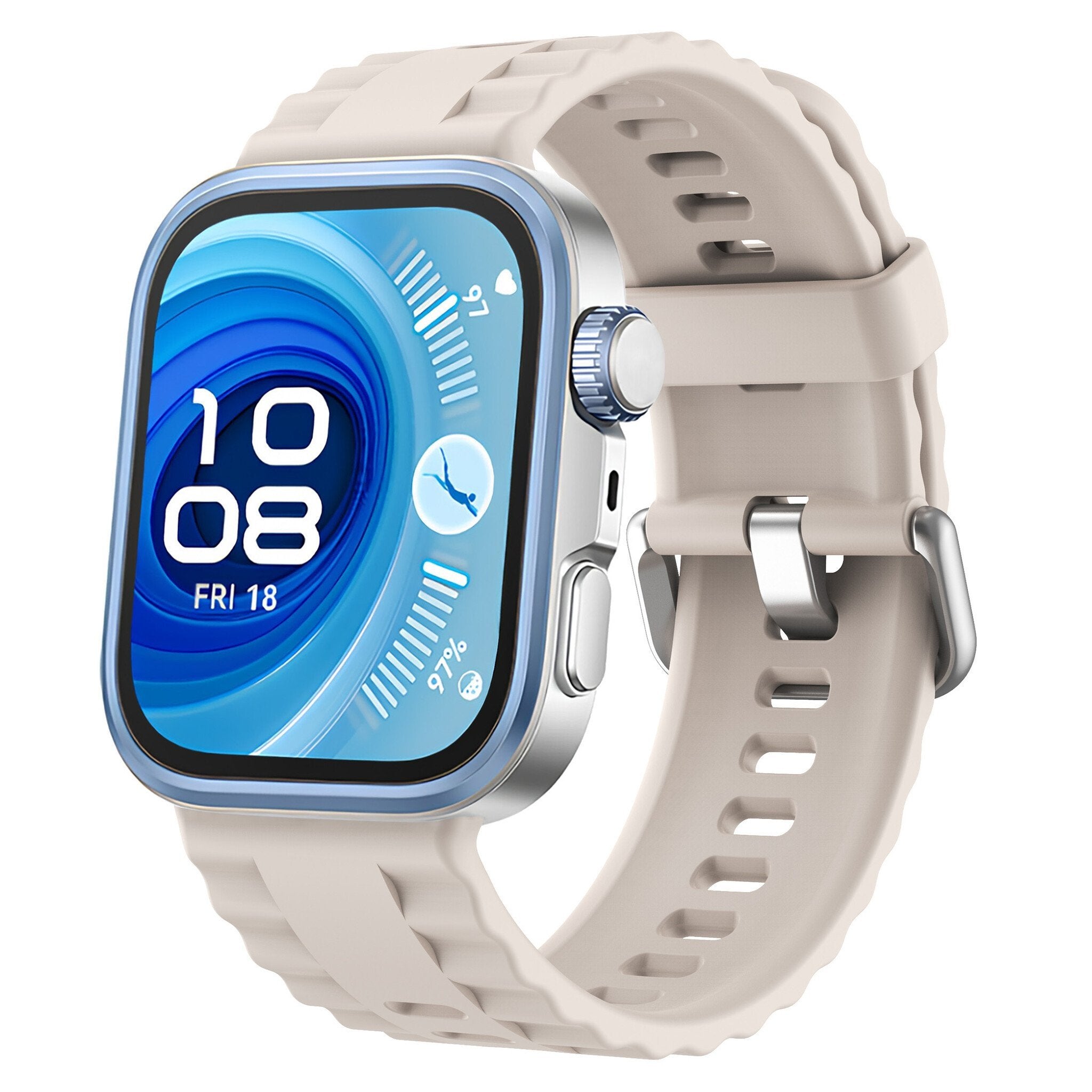 Bracelet silicone Classic Huawei Watch Fit 4 (lumière stellaire)