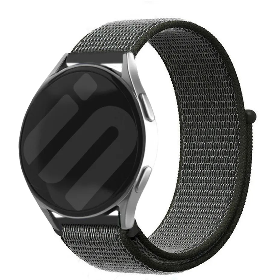 Bracelet nylon Amazfit Bip 3 (Pro) (vert/gris)