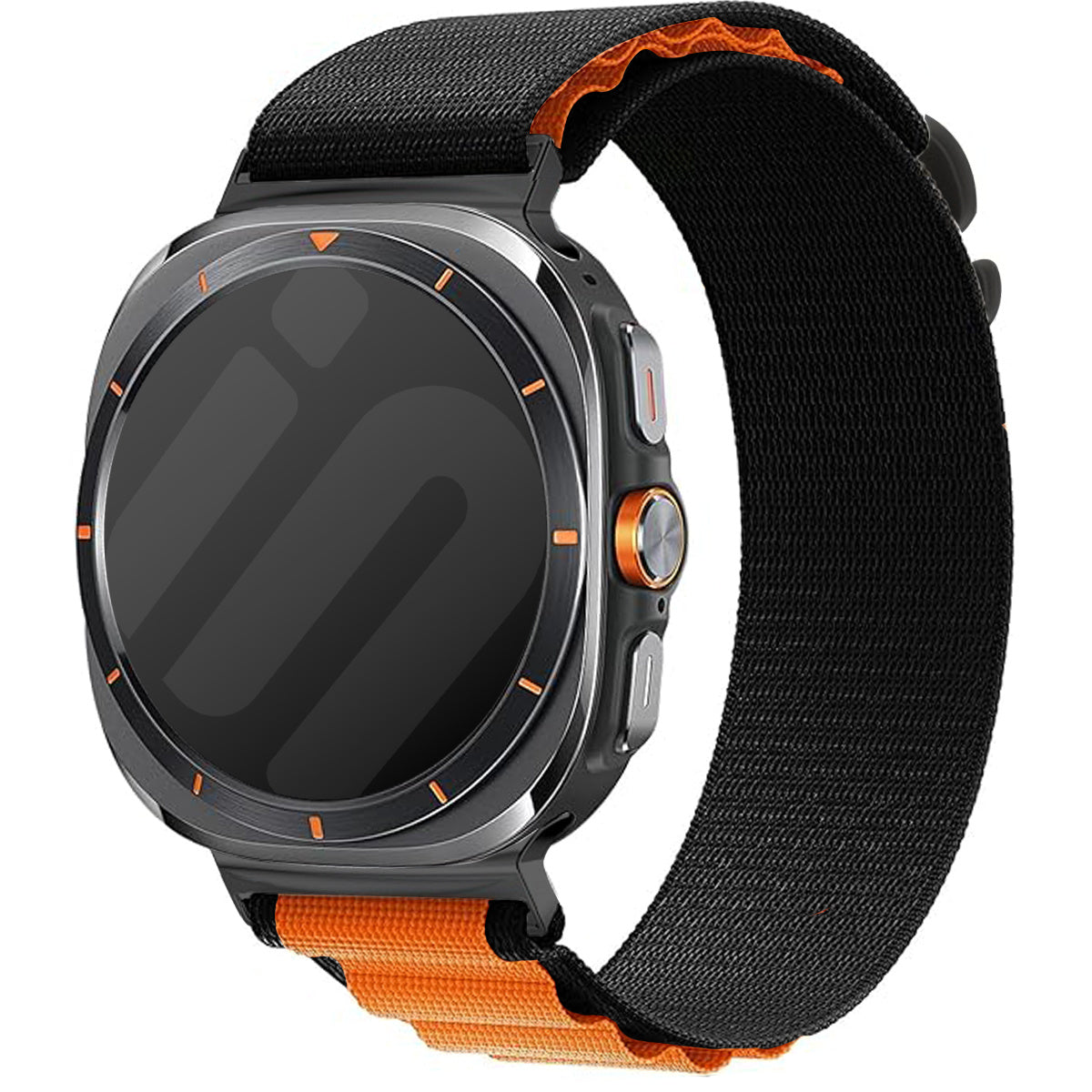 Bracelet Alpine Samsung Galaxy Watch Ultra (noir/orange)