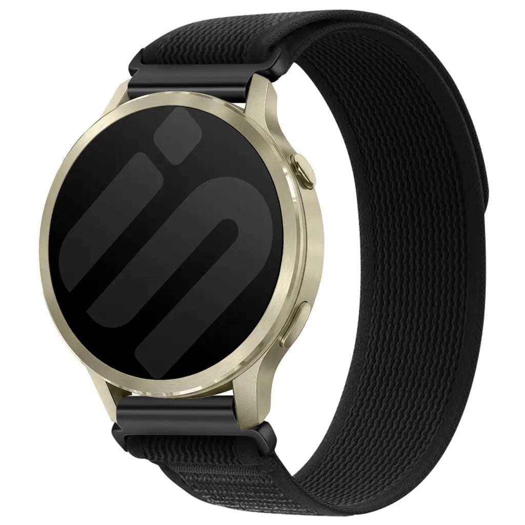 Bracelet nylon trail Garmin Forerunner 70 (noir)