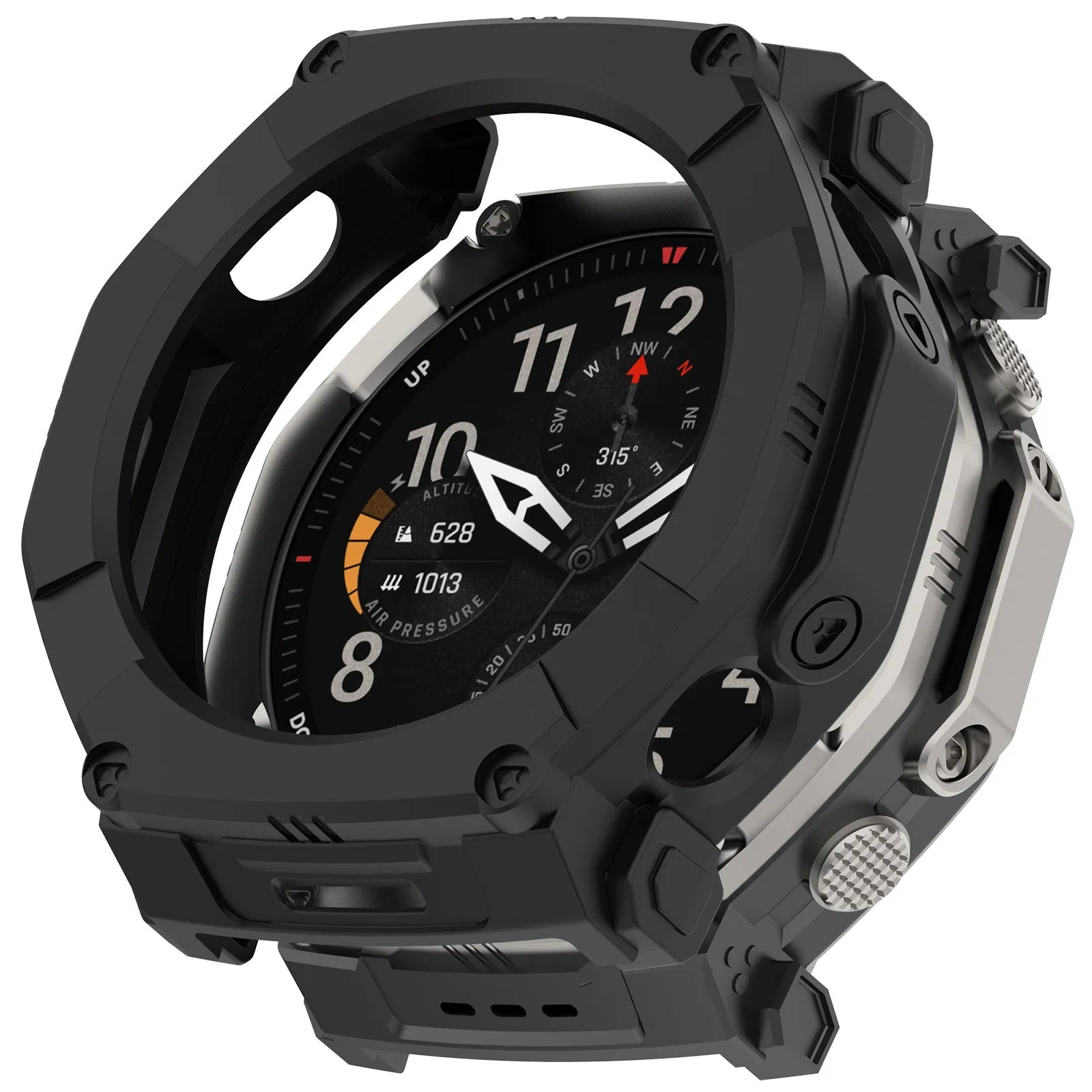 Coque TPU robuste Amazfit T-Rex Ultra 2 (noir)