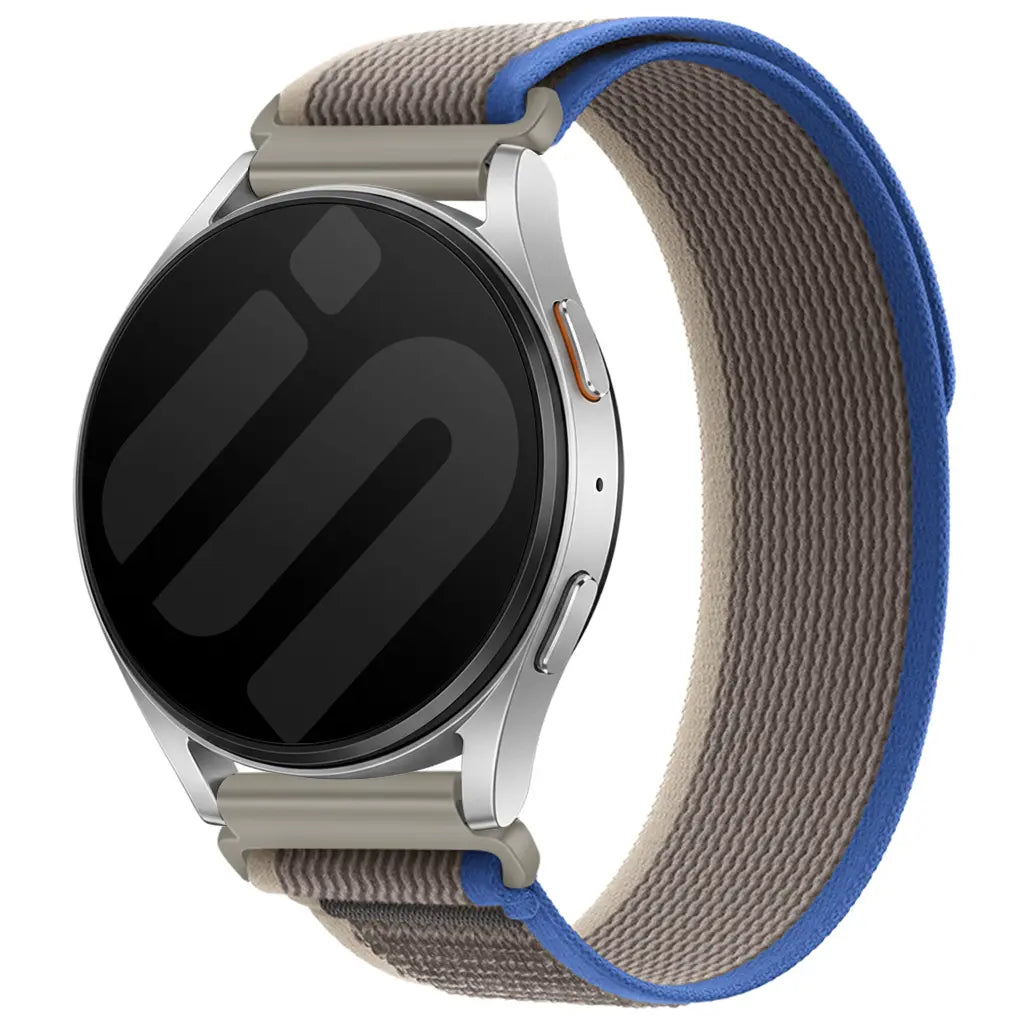 Polar Pacer Trail Nylon Strap (Grey/Blue)