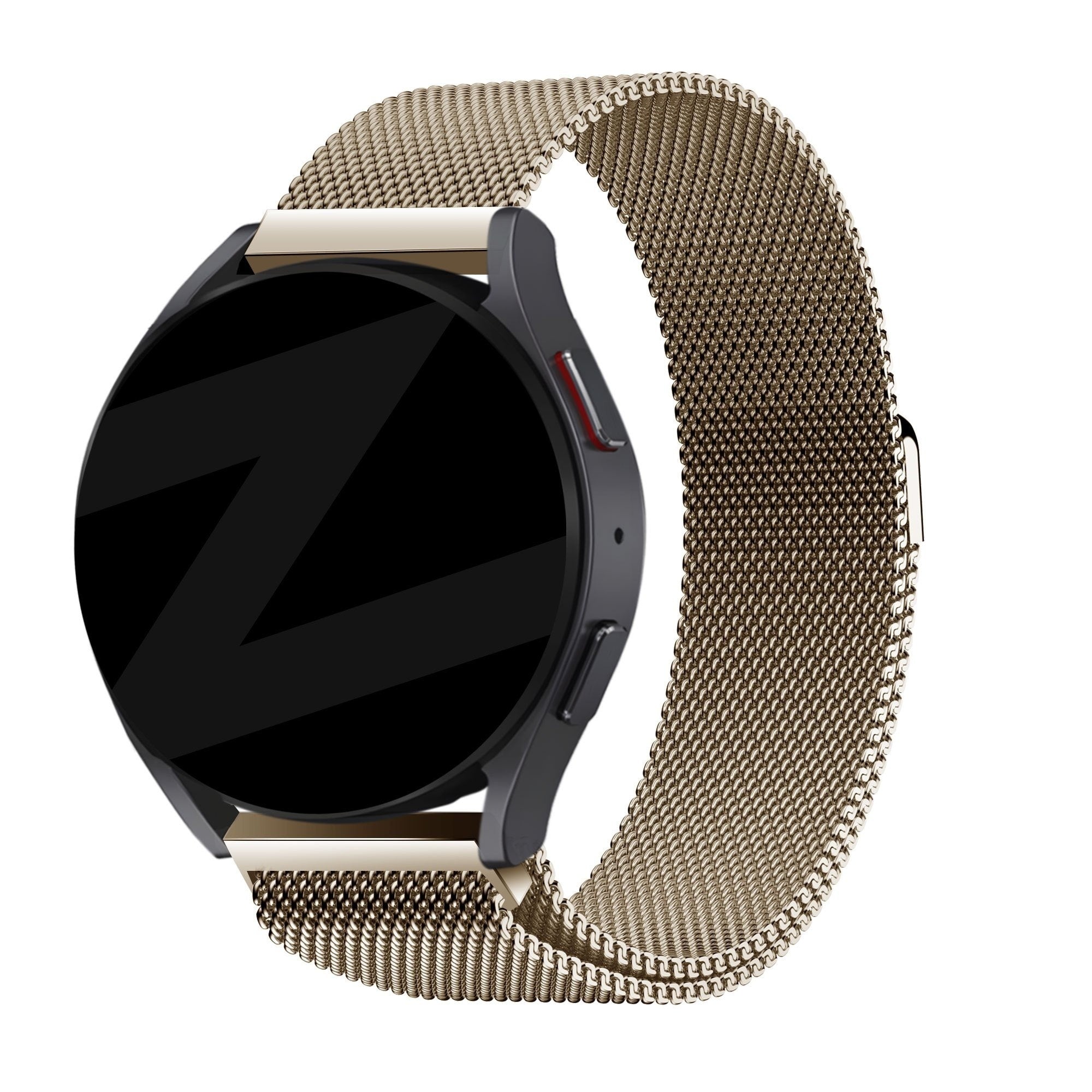 Bandz Bracelet milanais 'Loop' Amazfit Active 3 Premium (champagne)