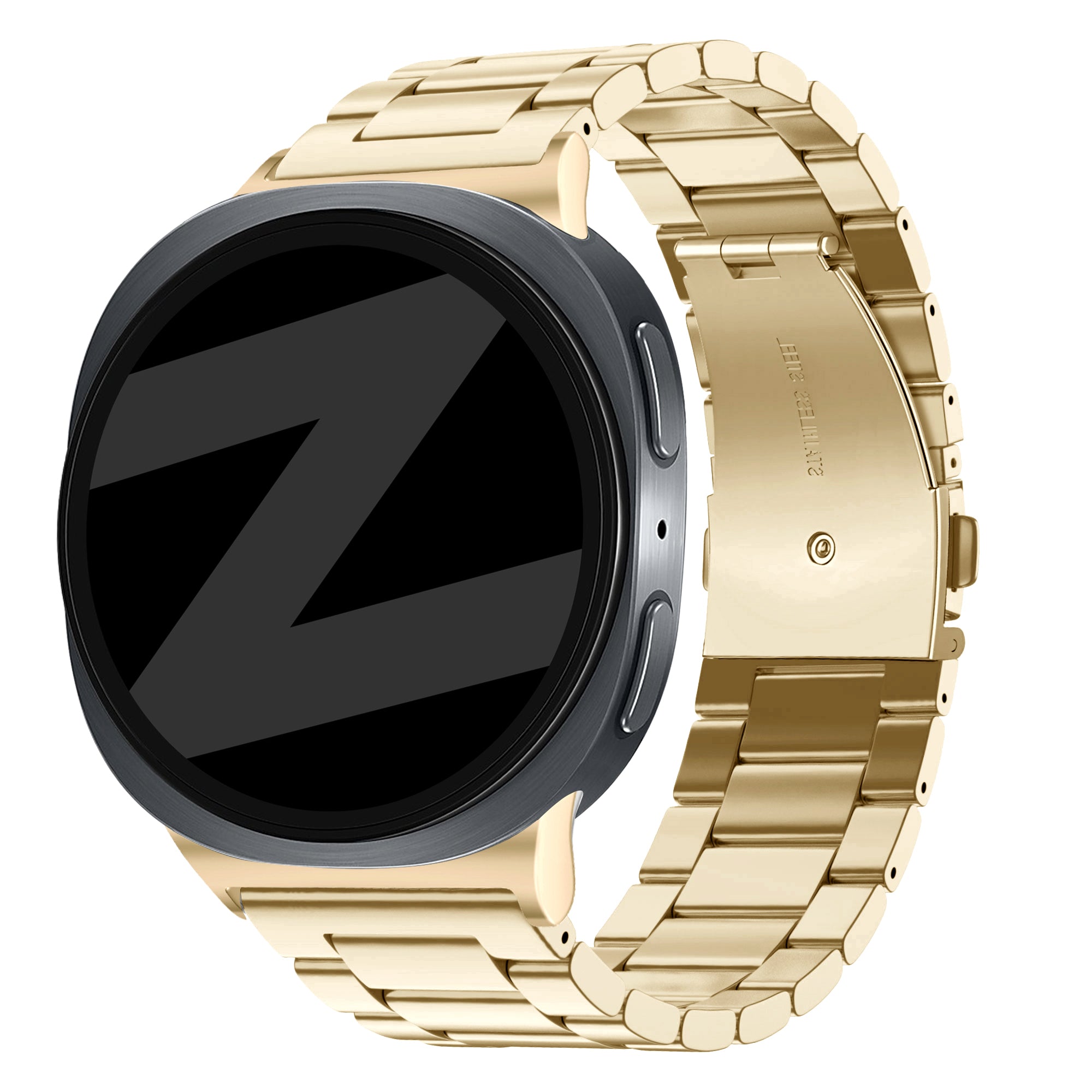 Bandz Bracelet acier 'Classic' Samsung Galaxy Watch 8 - 44mm (retro doré)