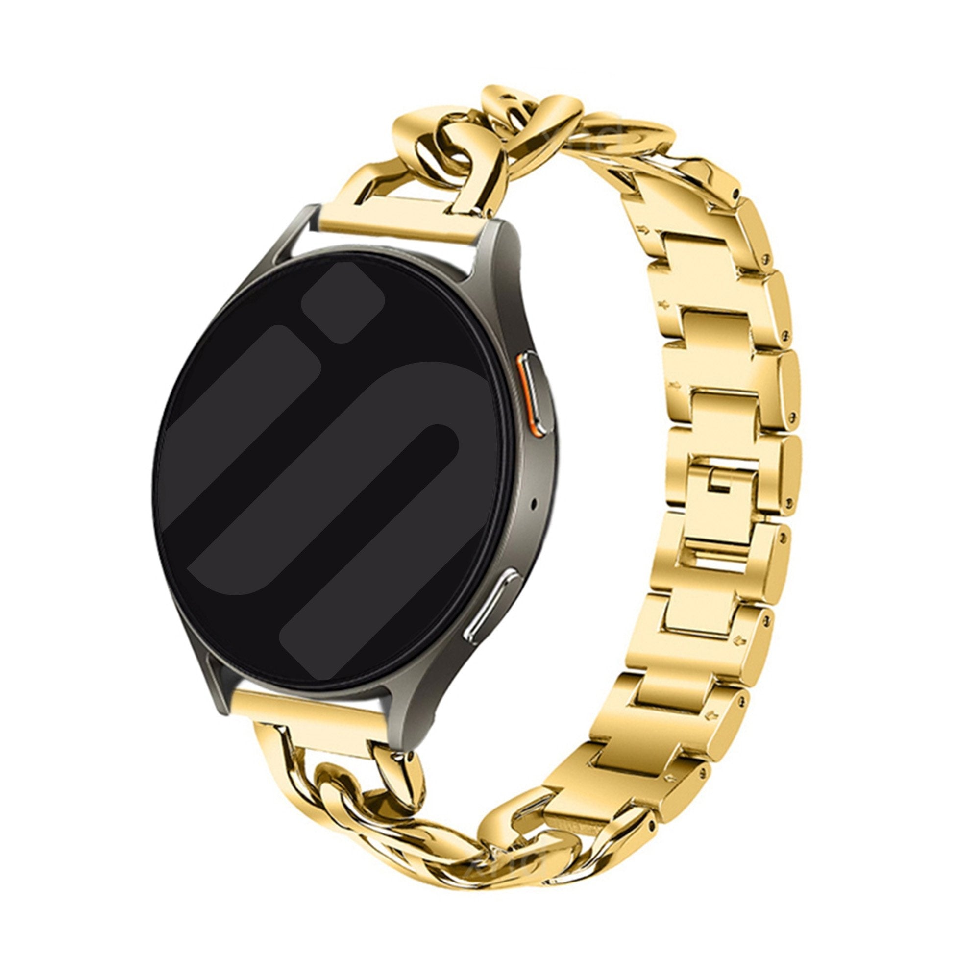 Bracelet chaîne acier Samsung Galaxy Watch 4 Classic 46mm (or)
