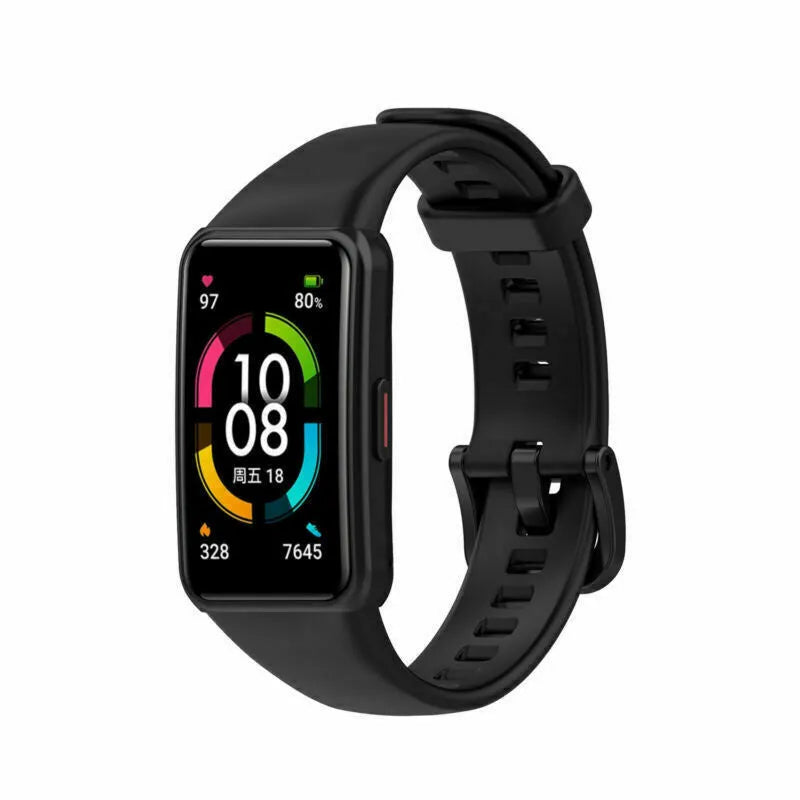honor-band-6-silikonarmband-schwarz