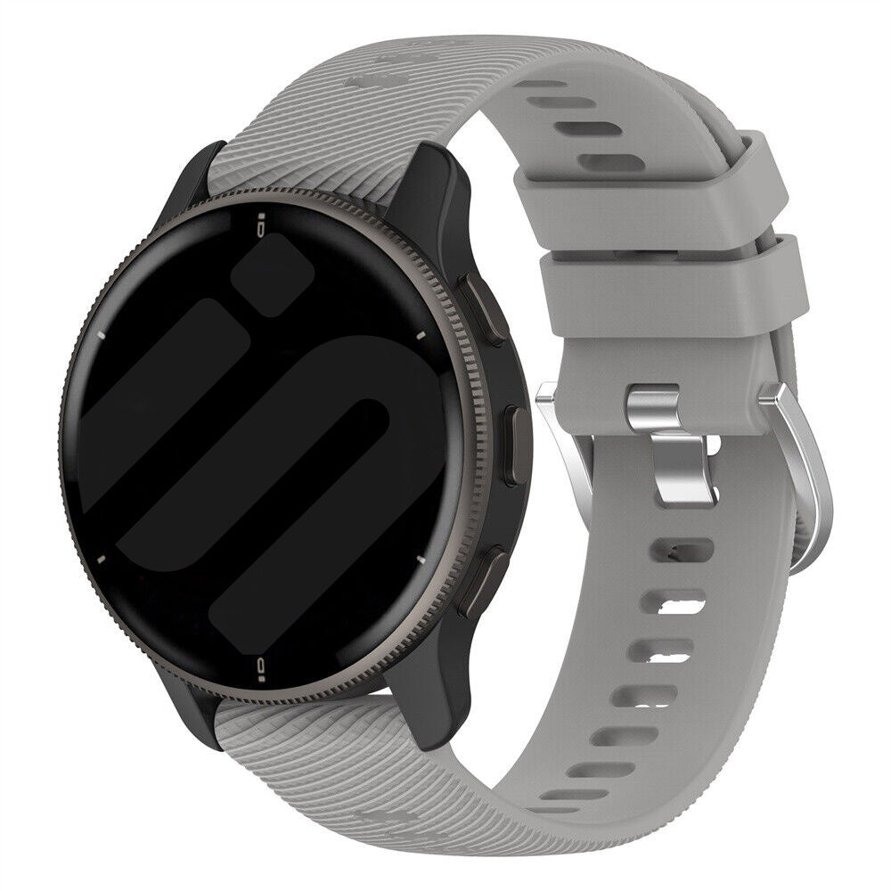 Bracelet silicone Garmin Approach S40 (gris clair)