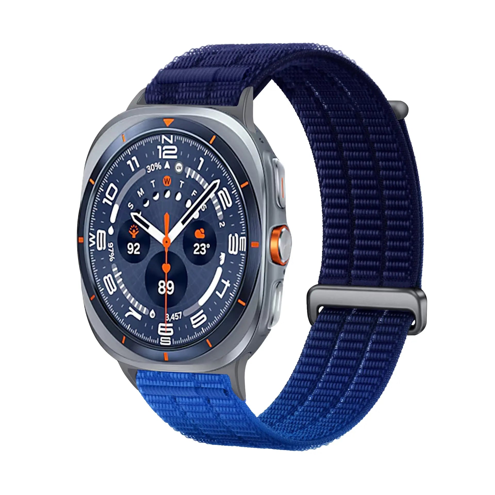 Bracelet nylon air Samsung Galaxy Watch Ultra 2 (bleu dégradé )