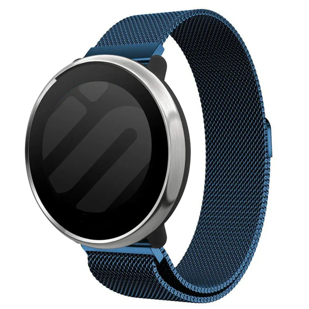 Coros Pace 2 Milanese Strap (Blue)