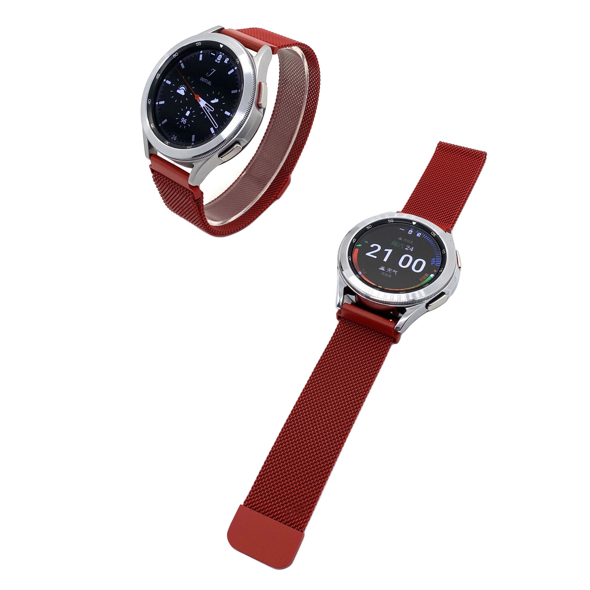Bracelet milanais Huawei Watch GT 3 42mm (rouge)