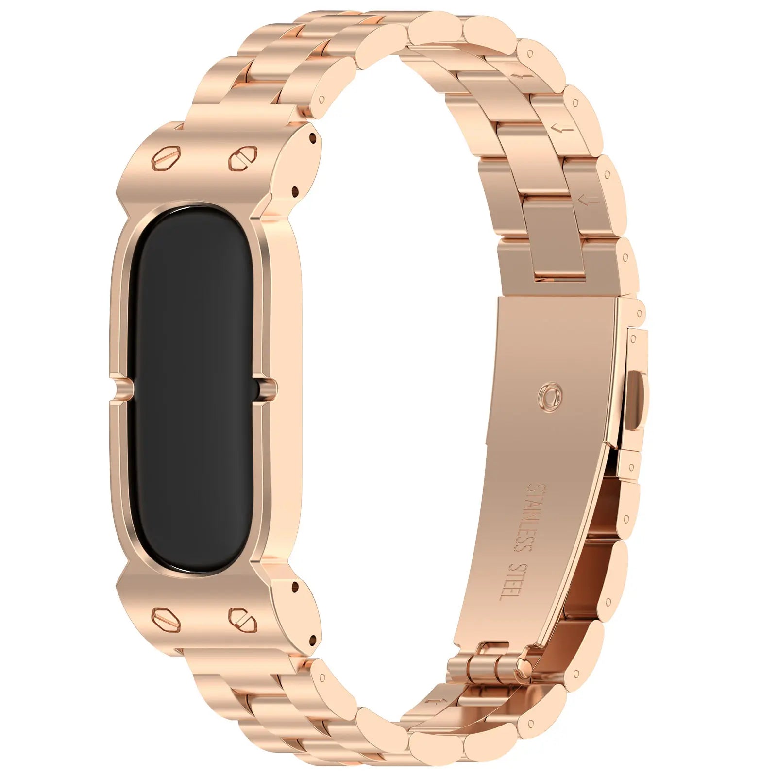 Bracelet acier Fitbit Air (or rose)
