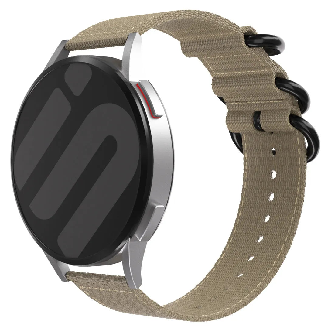 Coros Pace 3 Nylon Buckle Strap (Khaki)