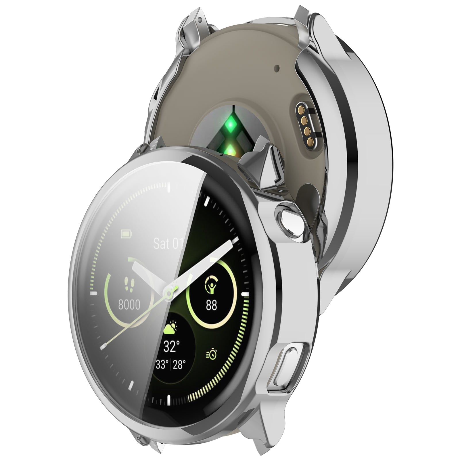 Coque TPU Garmin Venu 4 - 41mm (argent)