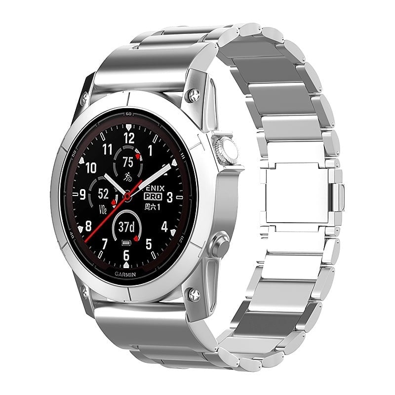 Bracelet titane magnétique Garmin Descent MK3i - 51mm (argent)