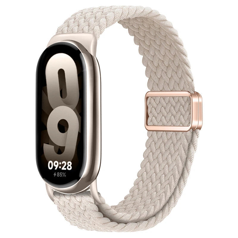 Bracelet tissé Xiaomi Smart Band 8 (blanc étoilé)