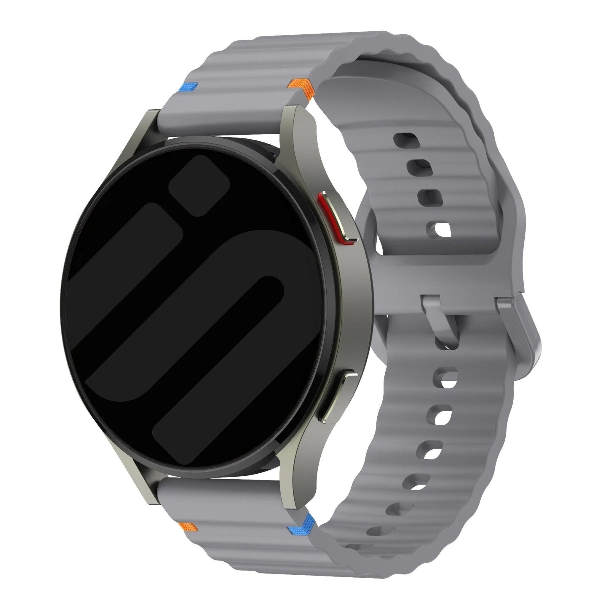 Suunto 9 Peak Wave Silicone Strap (Dark Grey)
