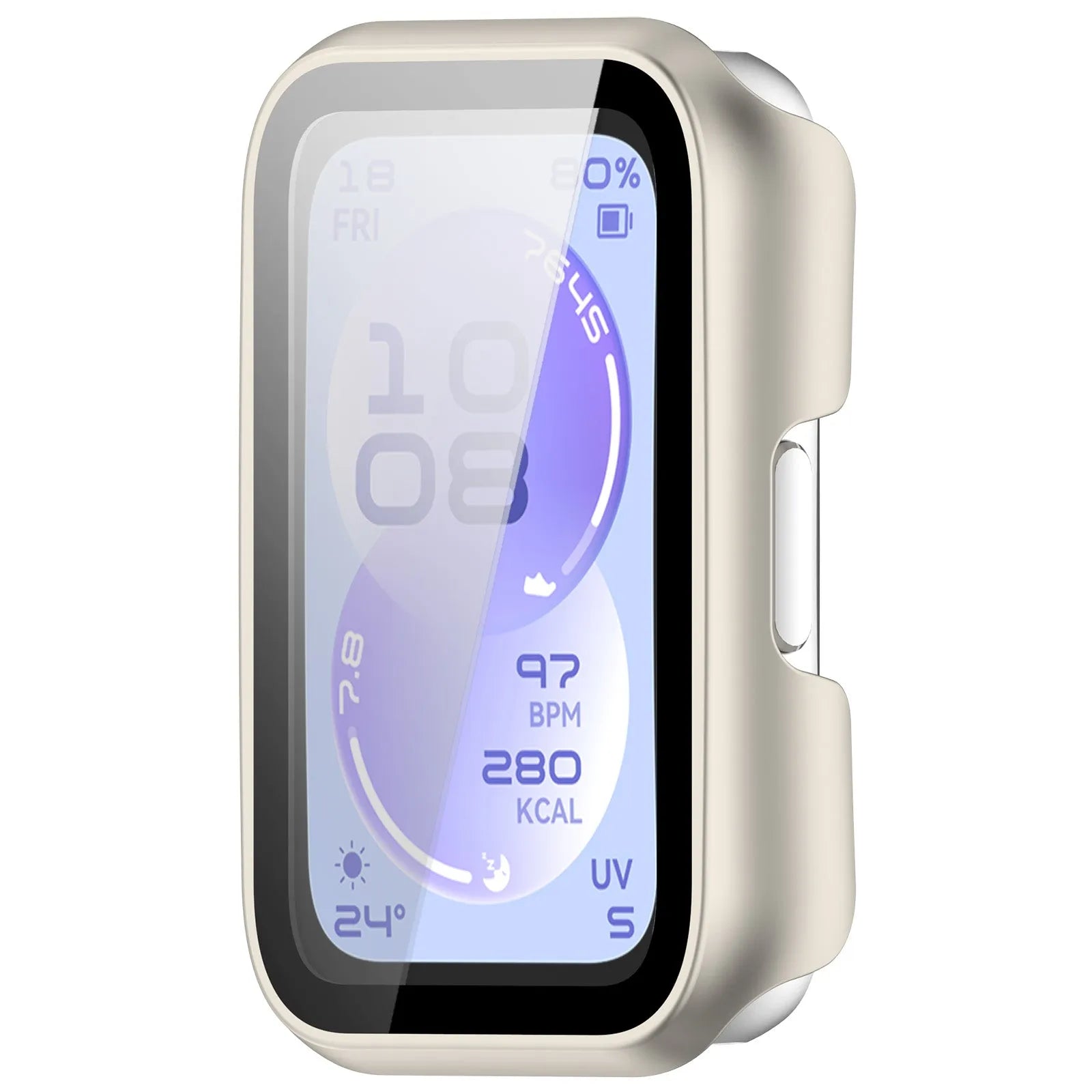 Coque PC en verre Pro Huawei Band 11 (lumière stellaire)