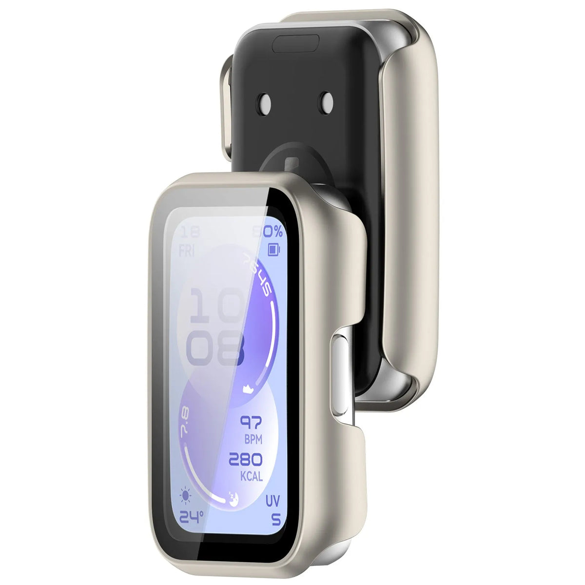 Coque PC en verre Pro Huawei Band 11 (lumière stellaire)