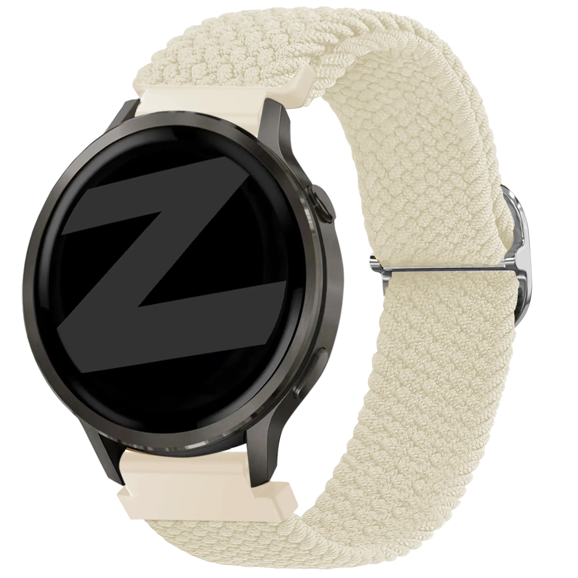 Bandz Garmin Forerunner 265s Adjustable Braided Strap (Starlight)