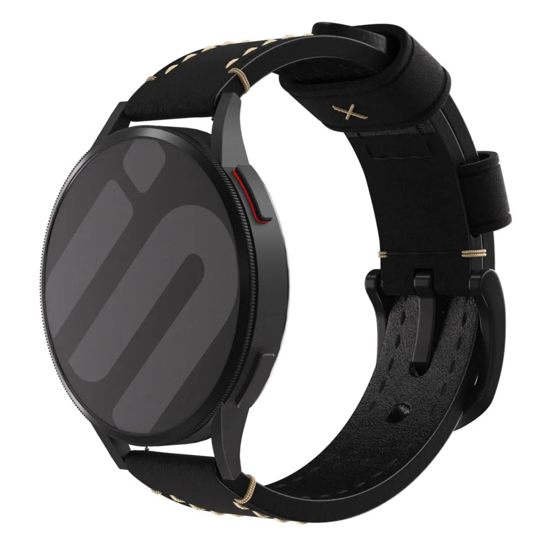 Bracelet cuir authentique ICE Smart 2.0 Round 1.20 (noir)