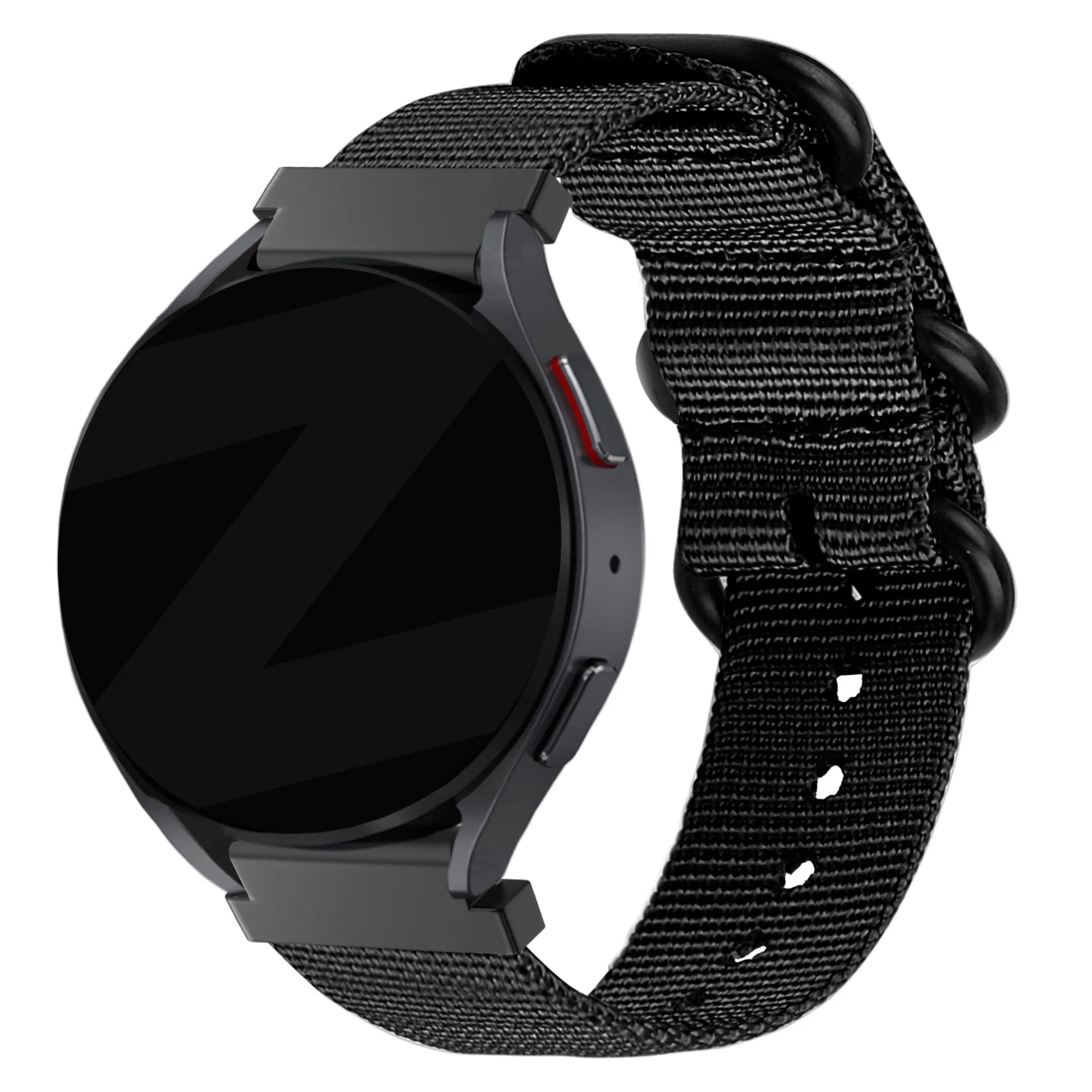 Bandz Bracelet nylon à boucle Amazfit Cheetah 2 Pro (noir)