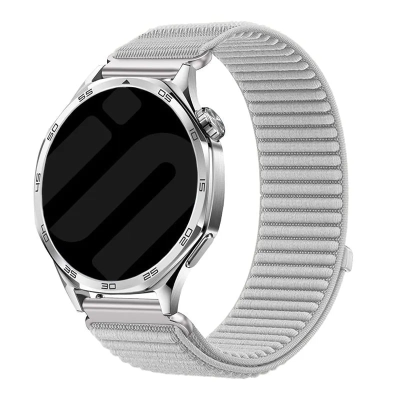 Bracelet nylon Wave Amazfit Bip U Pro (gris clair)