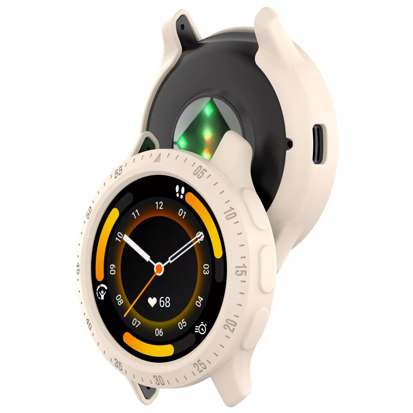 Coque TPU robuste Garmin Venu 3s (lumière stellaire)