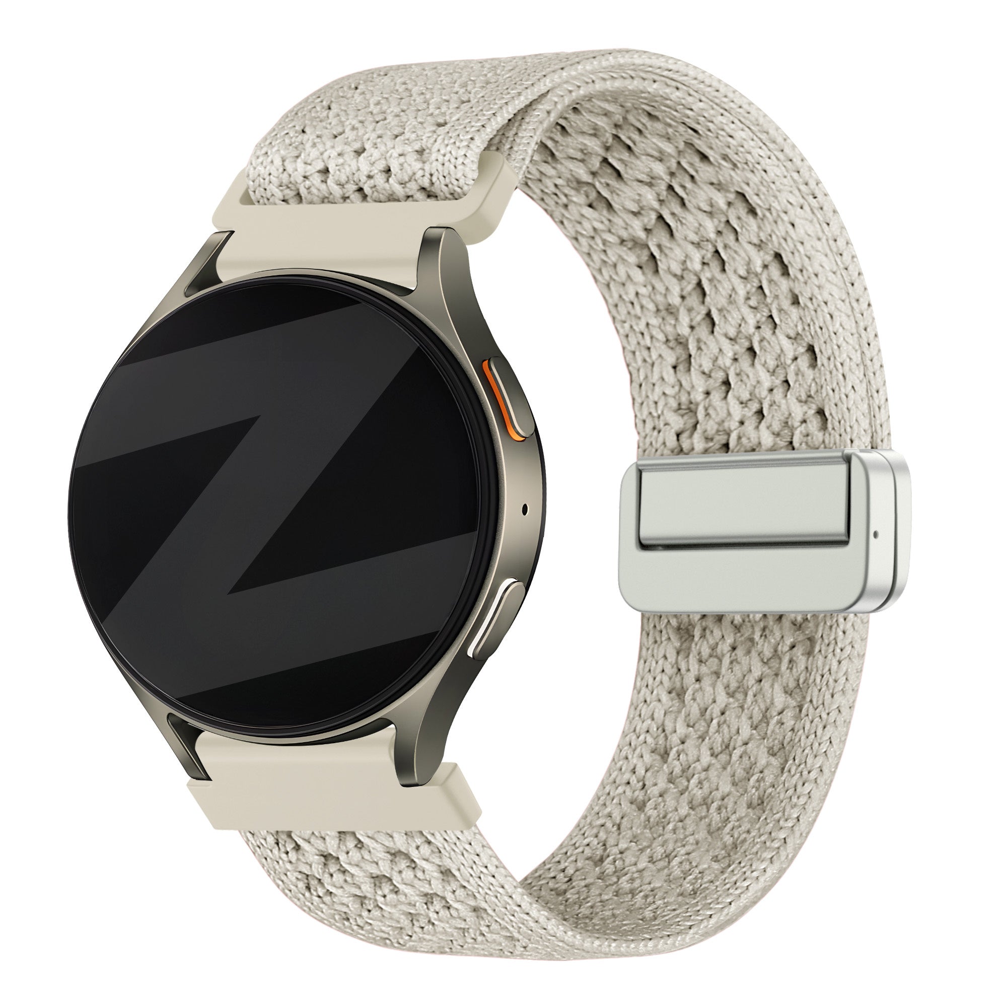 Bandz Bracelet nylon Vintage Garmin Vivomove Trend (lumière stellaire)