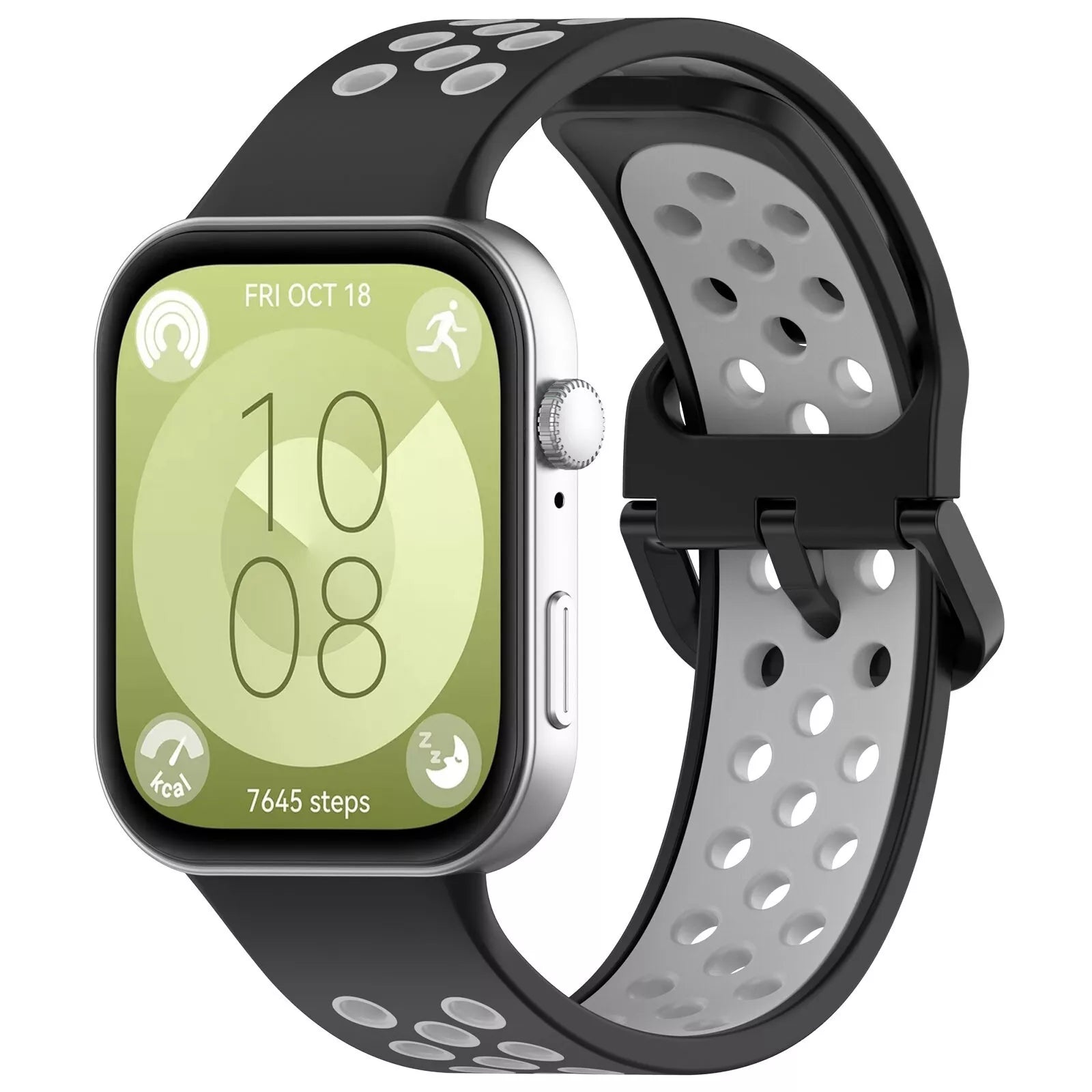 Bracelet sport Huawei Watch Fit 4 (noir/gris)