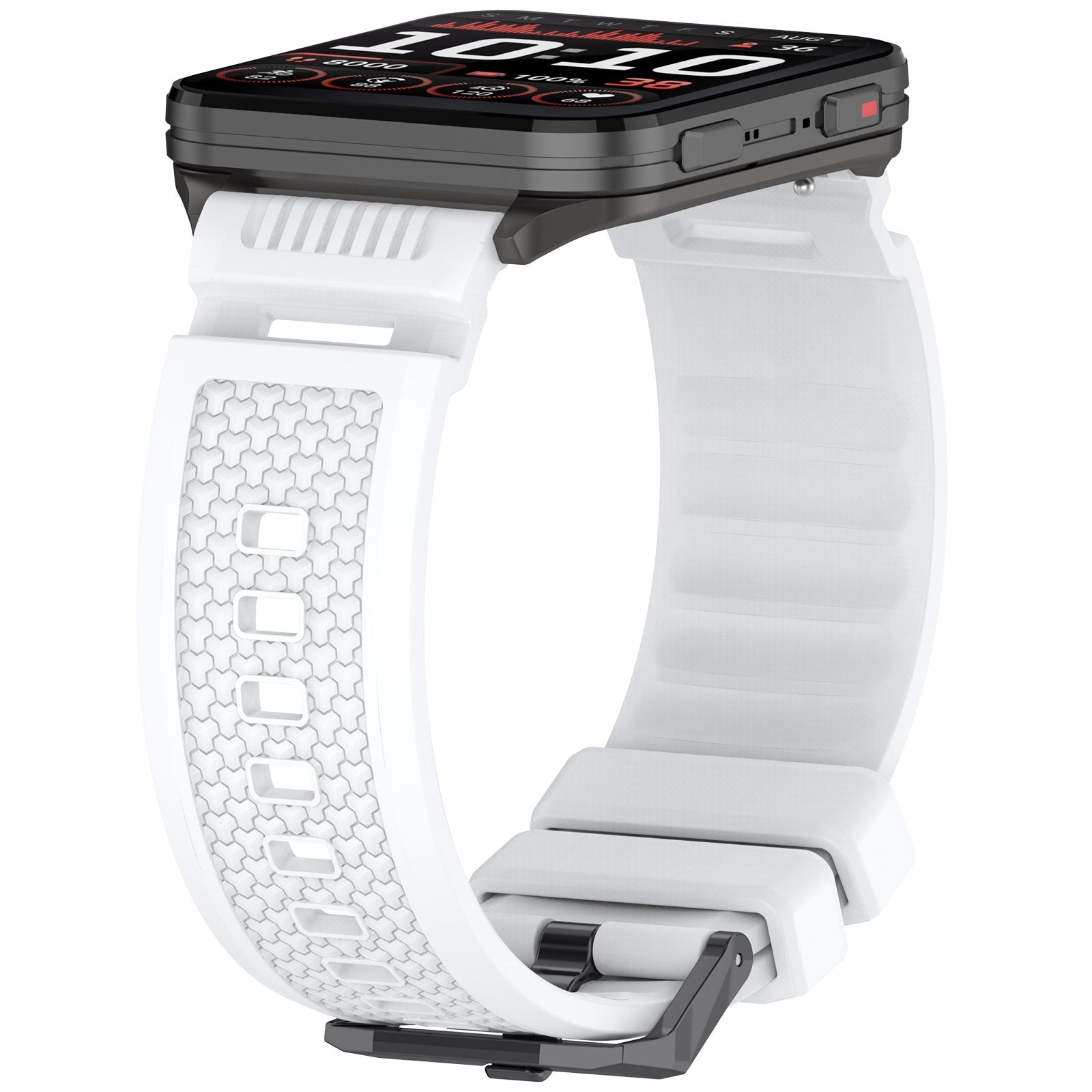 Bracelet silicone Coros Apex 4 - 46mm (blanc)