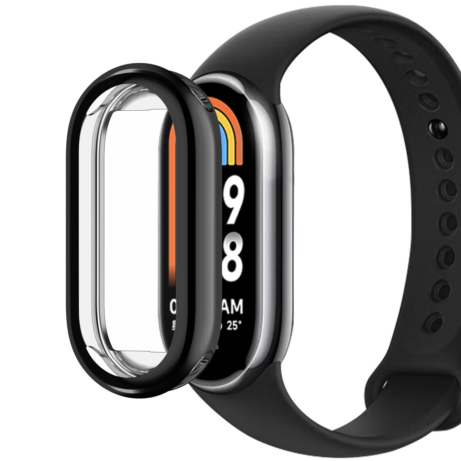 Coque de TPU Xiaomi Smart Band 9 (transparent)