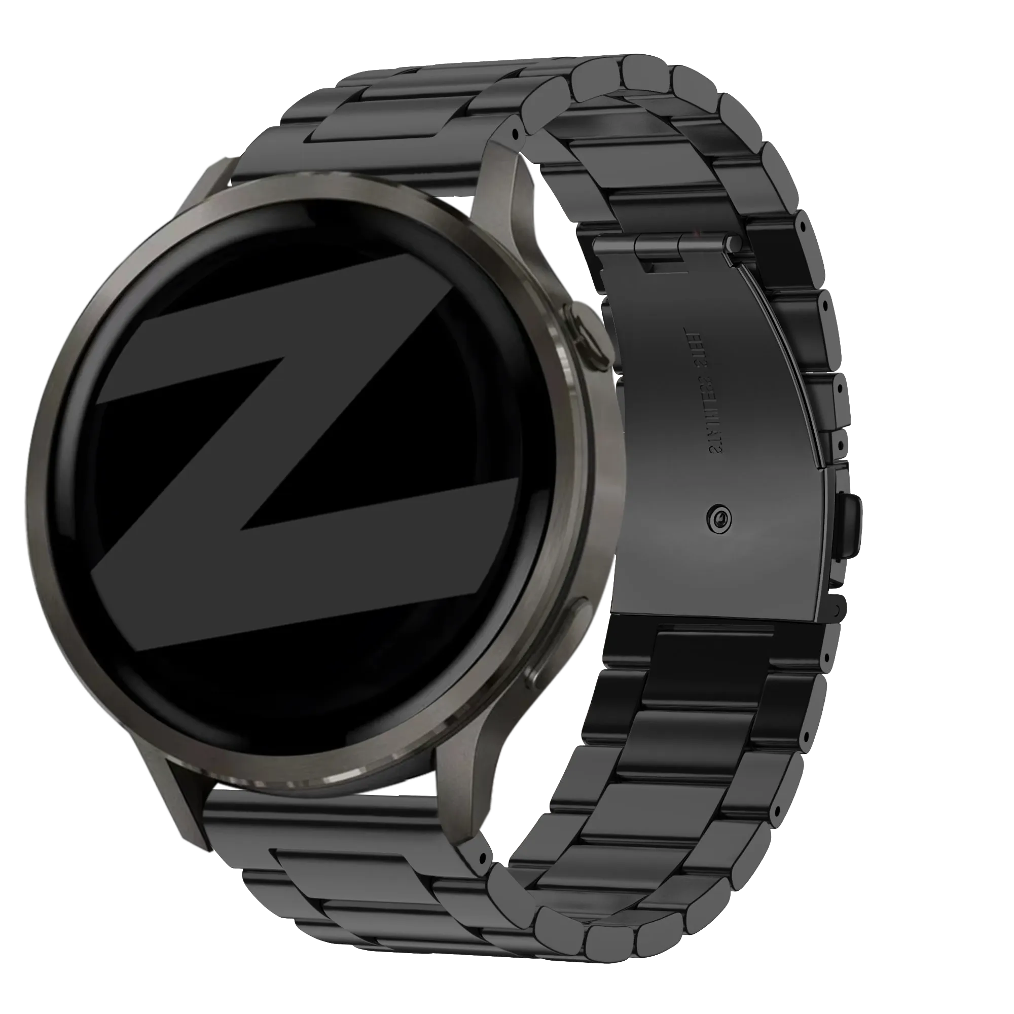 Bandz Garmin D2 Air X15 Steel Strap 'Classic' (Black)