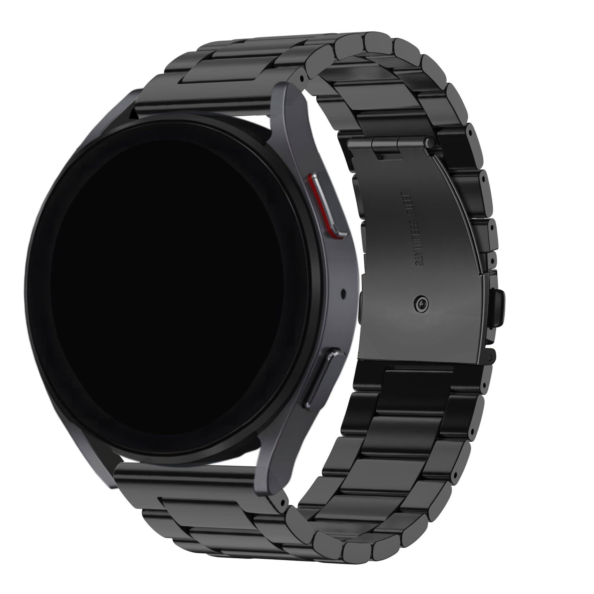 BALR Bracelet acier Samsung Galaxy Watch 46mm (noir)