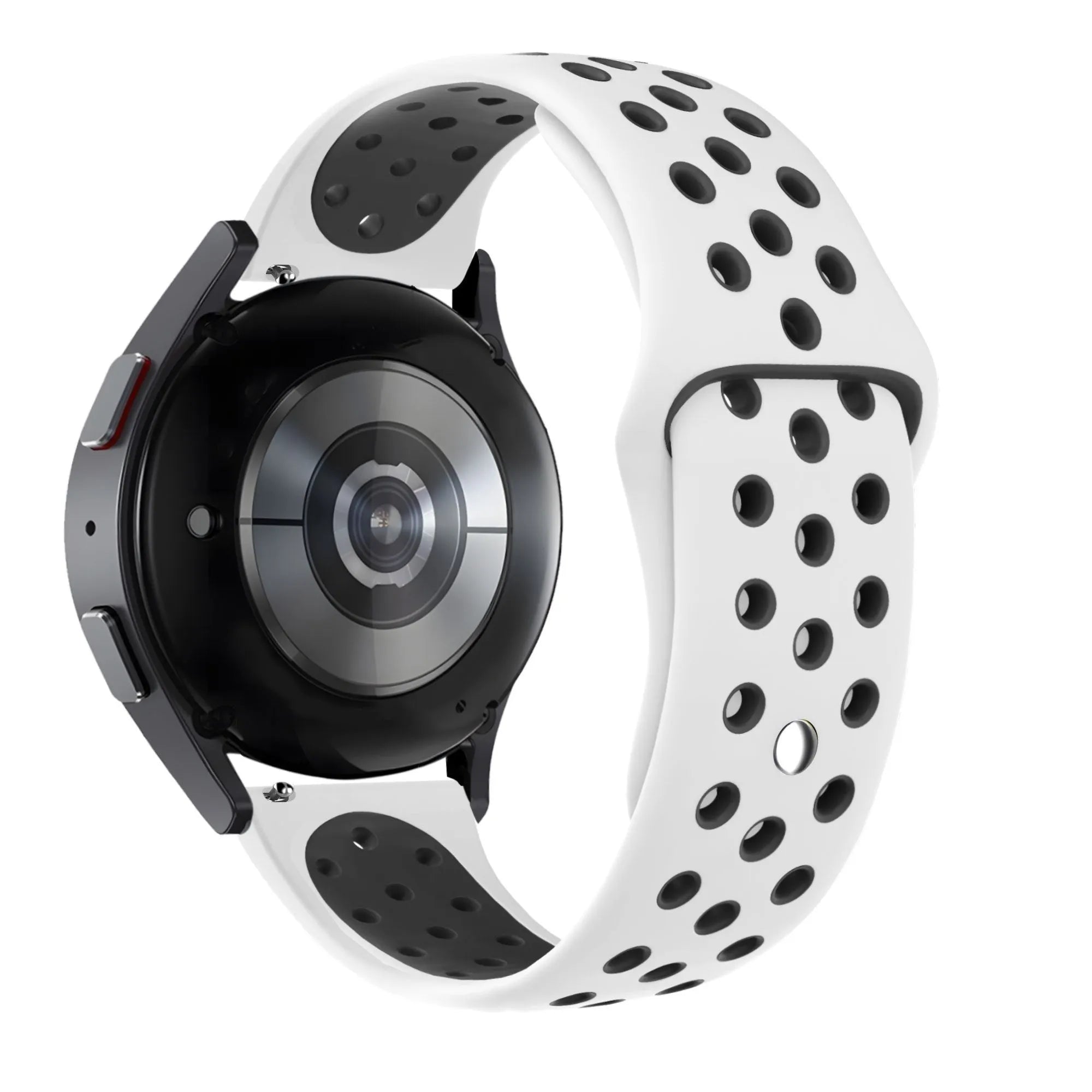 Bandz Bracelet sport 'Deluxe' Amazfit Active 2 (blanc/noir)