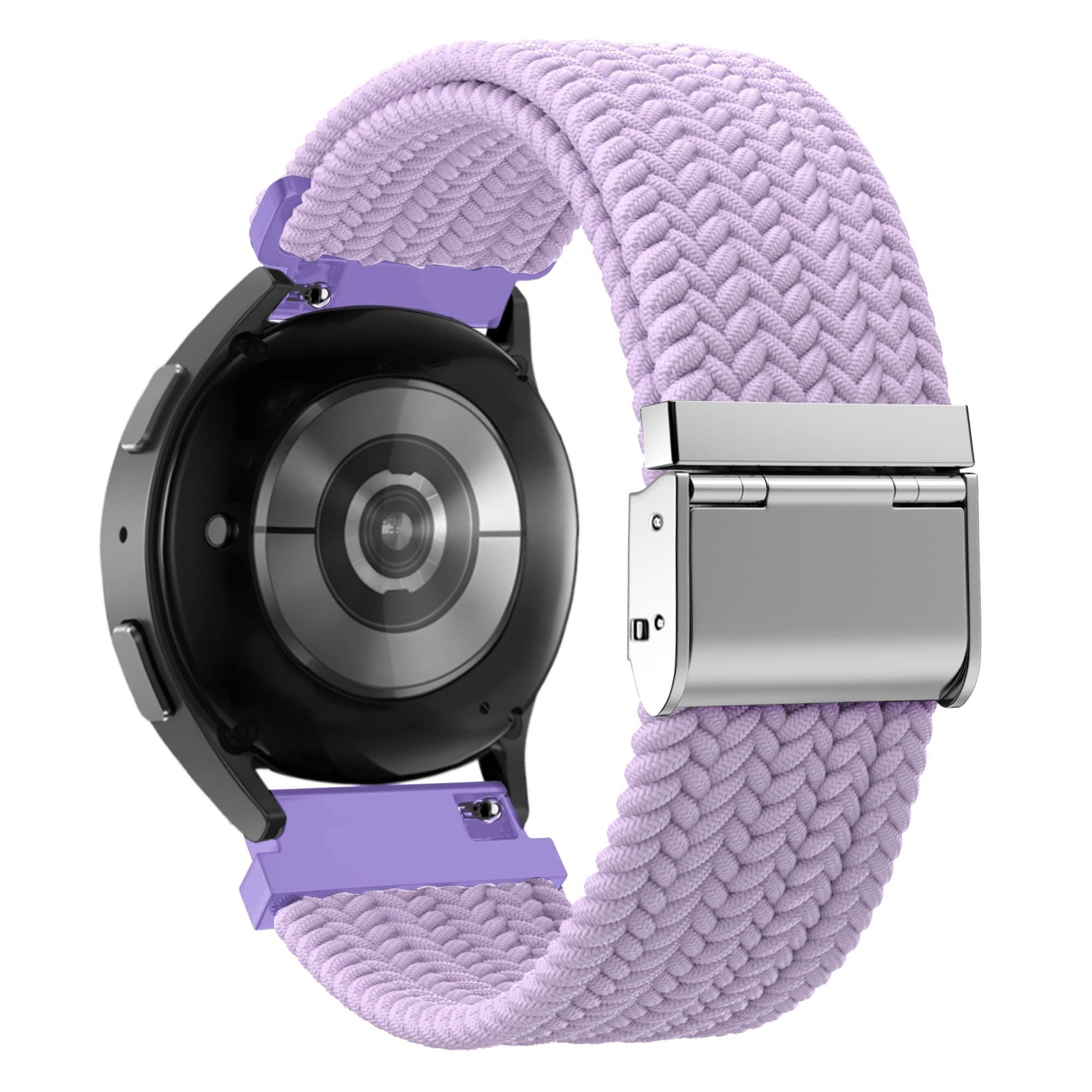 Bandz Bracelet nylon tissé Amazfit Active 3 Premium (mauve)