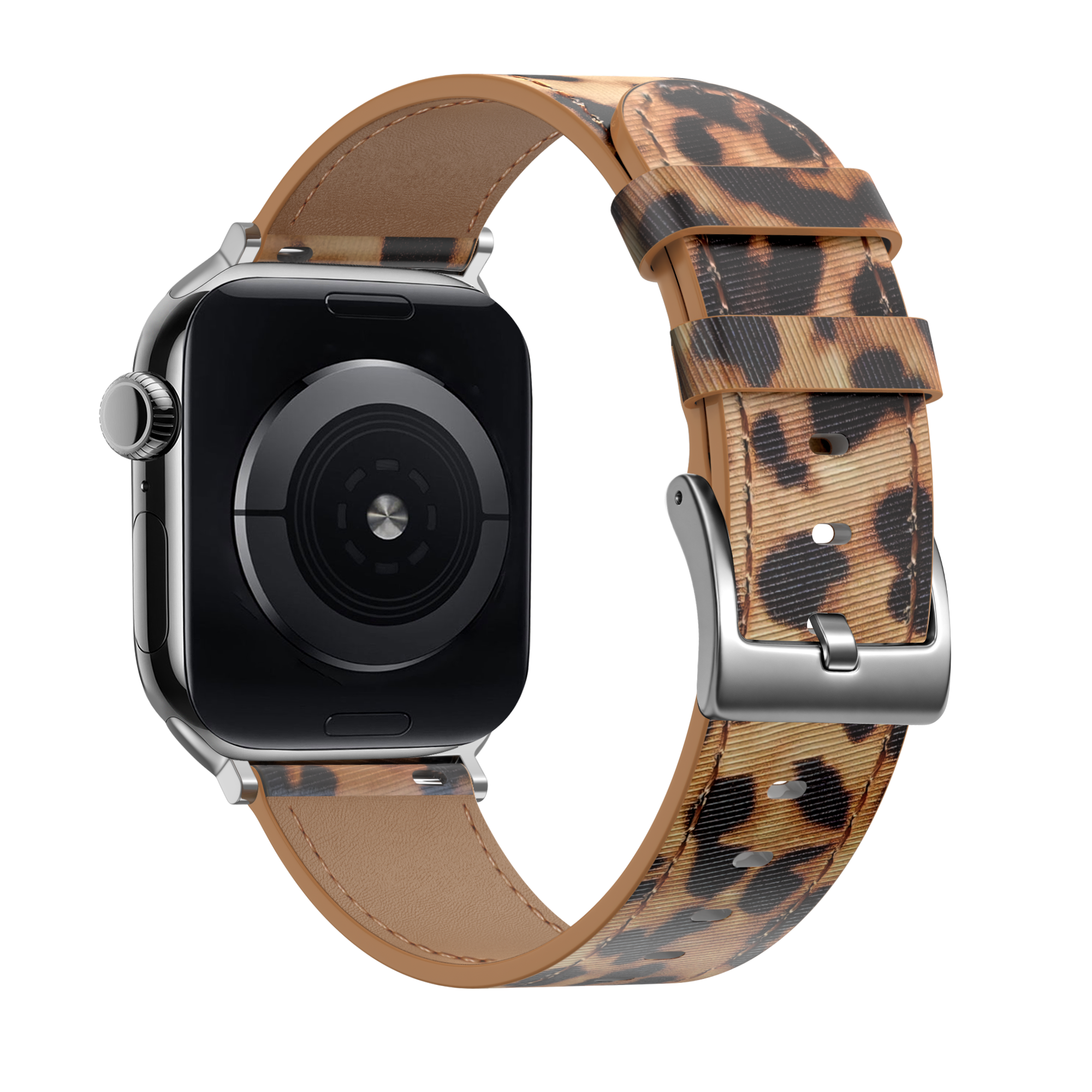 xoxo Wildhearts Bracelet cuir Apple Watch (léopard)