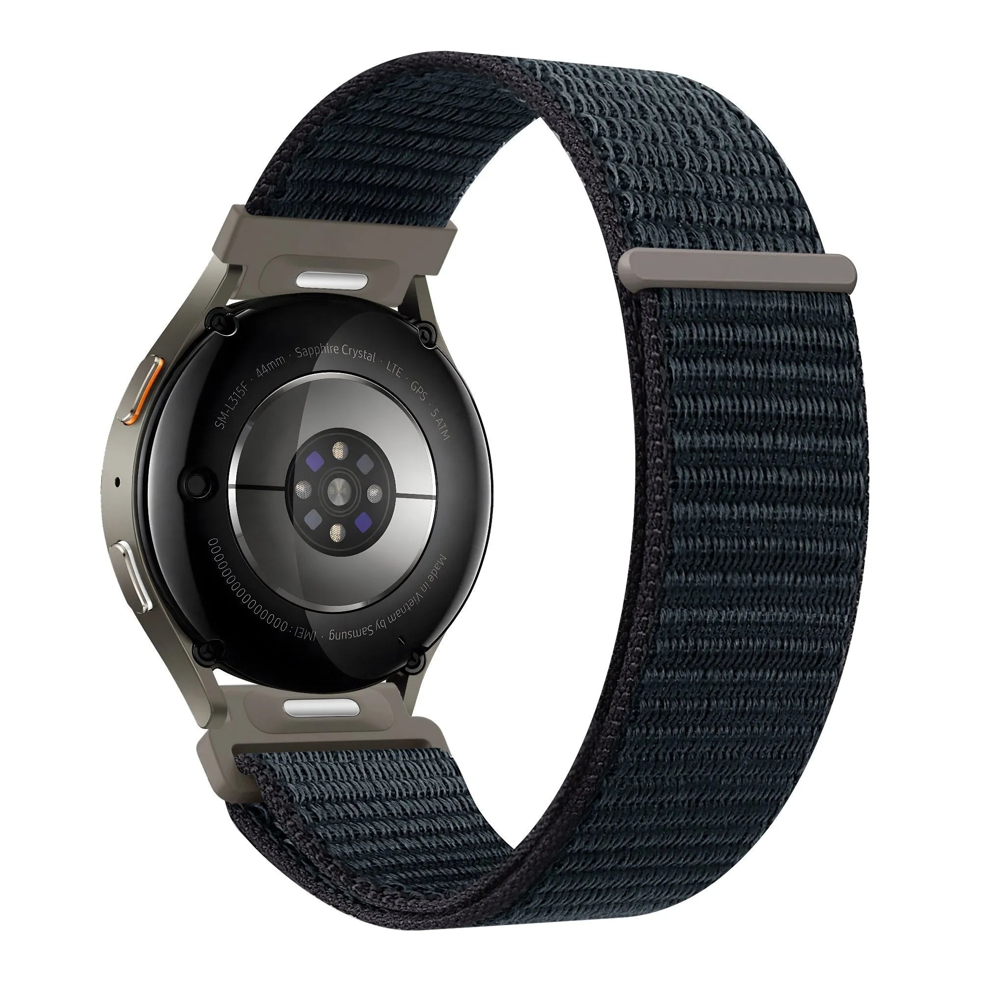 Bandz Bracelet nylon 'Easy Fit' OnePlus Watch 3 (bleu/gris