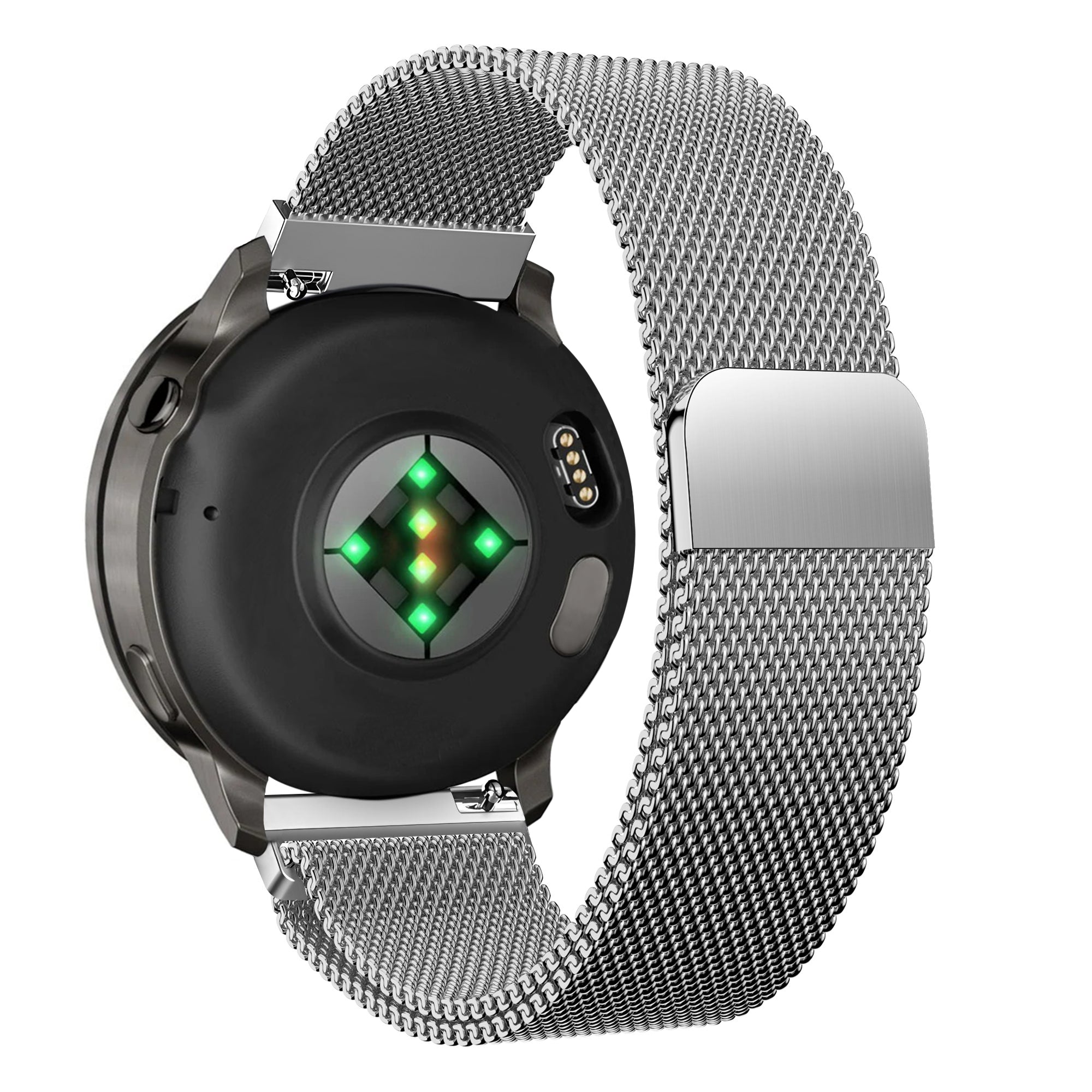 Bandz Bracelet milanais Loop Garmin Forerunner 255s (argent)