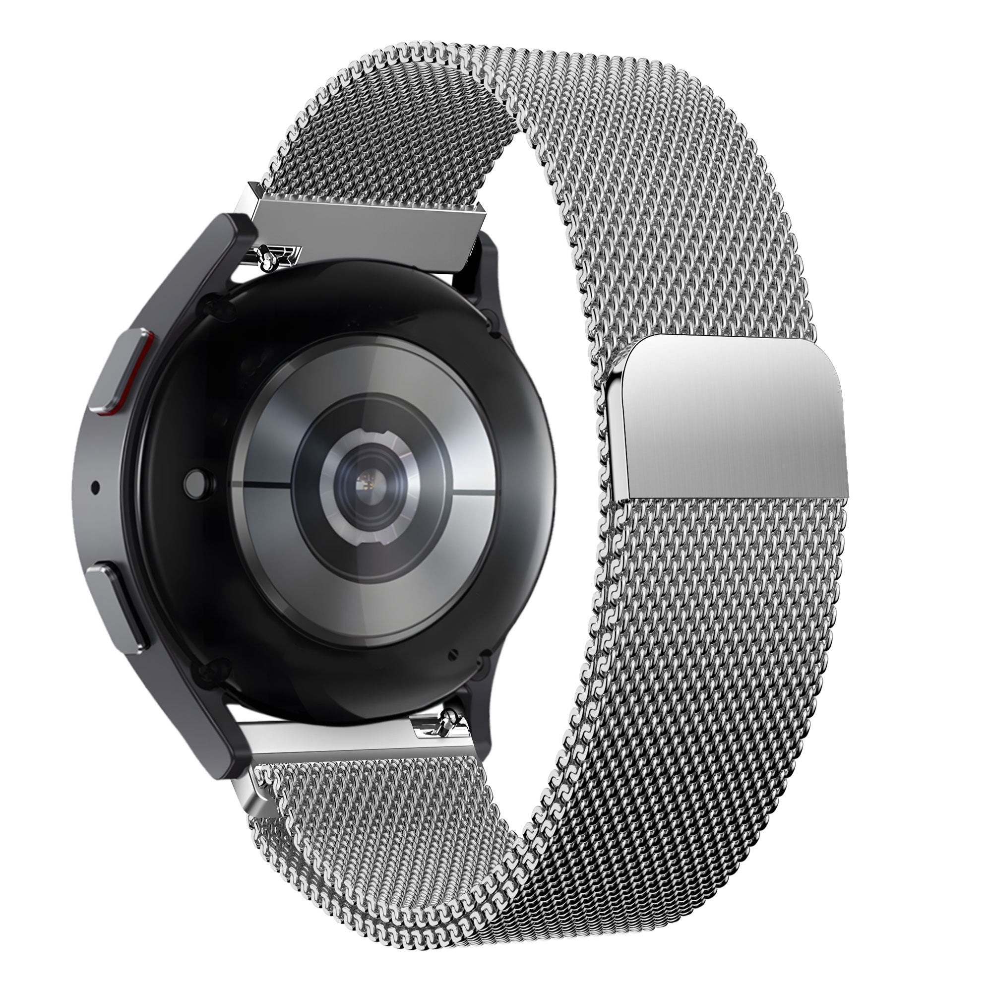 Bandz Bracelet milanais Garmin Forerunner 645 (argent)