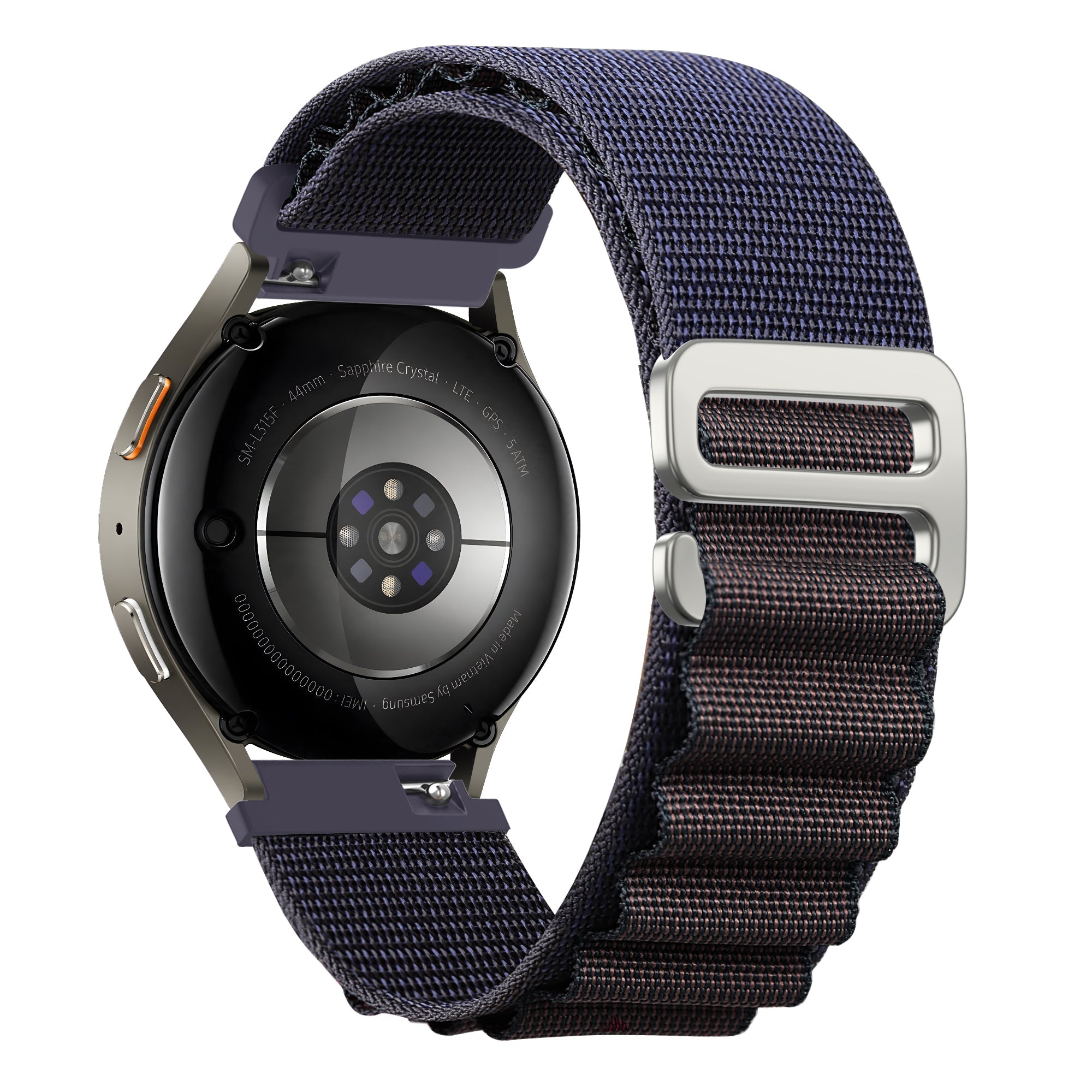 Bandz Bracelet nylon Alpine Samsung Galaxy Watch Active (indigo)