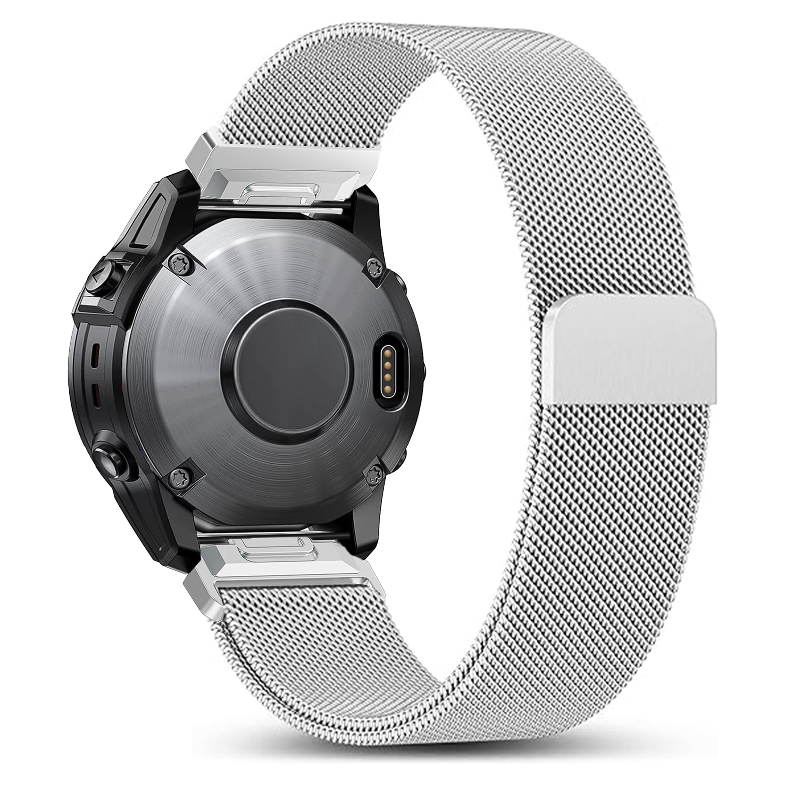 Garmin Instinct 2 Premium Milanese Strap (Silver)