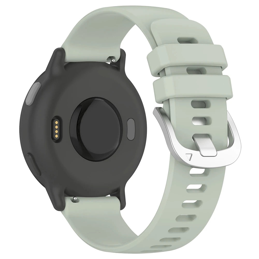 Bracelet silicone classique Garmin Vivomove Sport (vert clair)